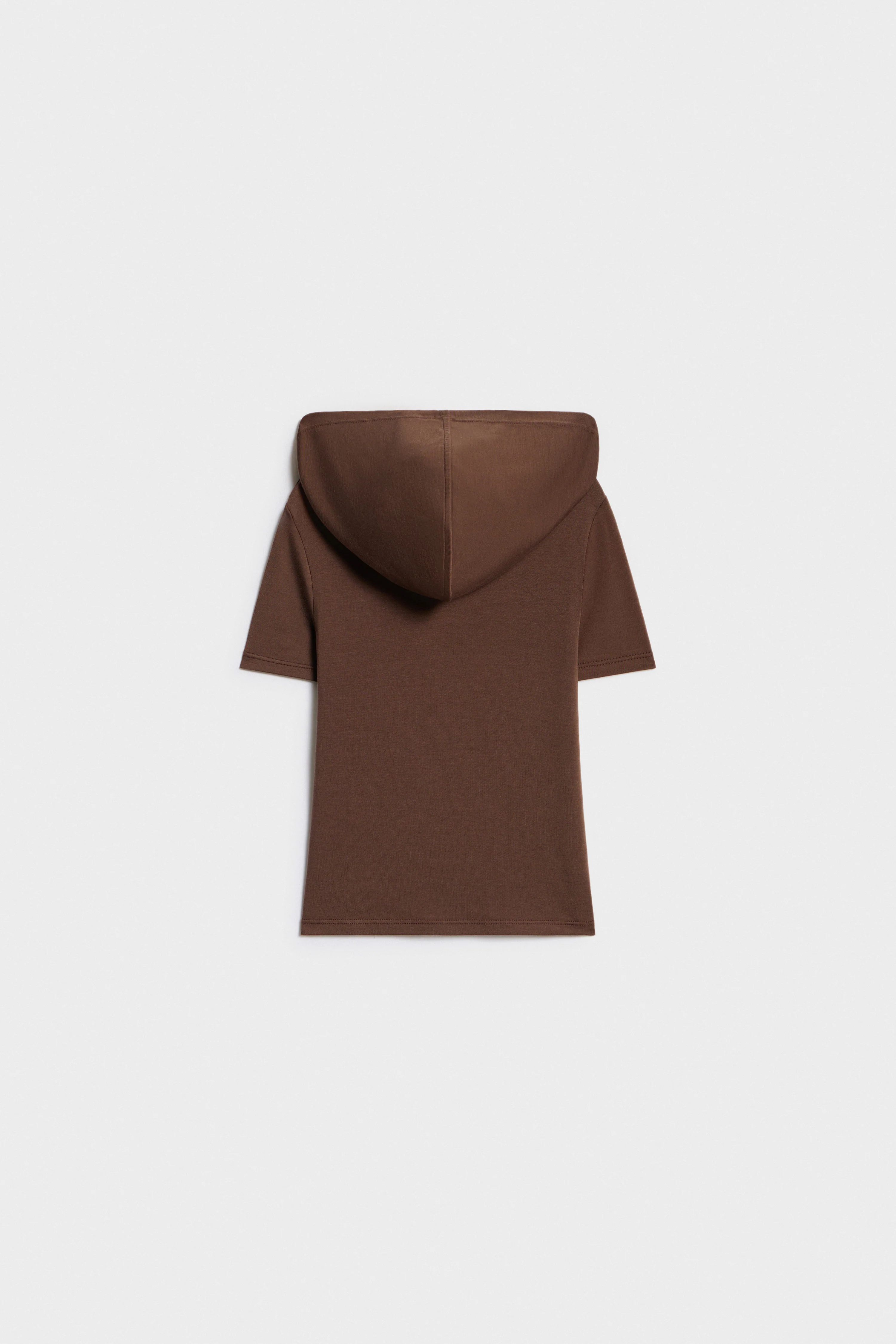 HOODED LYOCELL T-SHIRT - Image 5