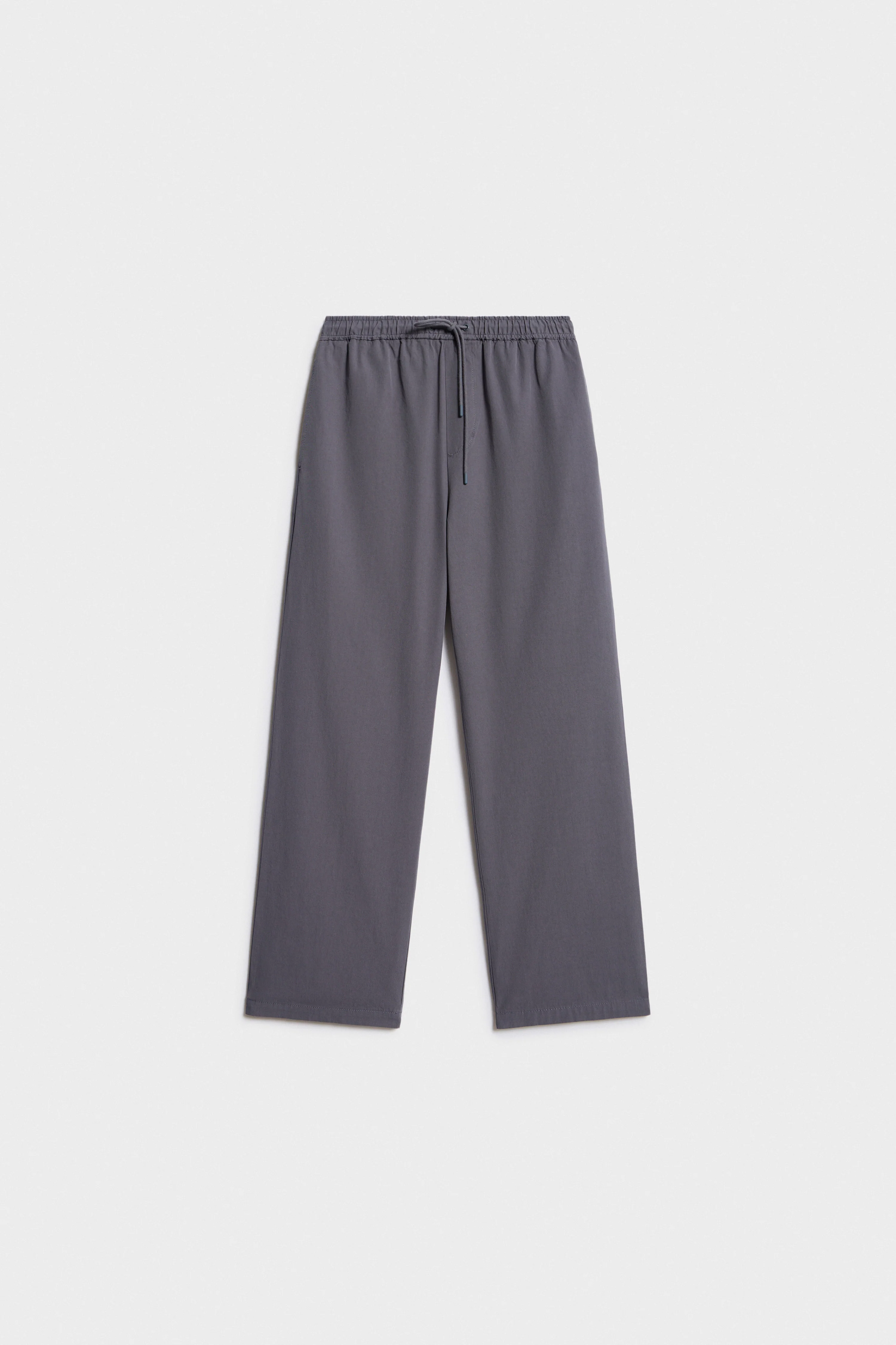 WIDE-LEG COTTON TROUSERS - Image 4