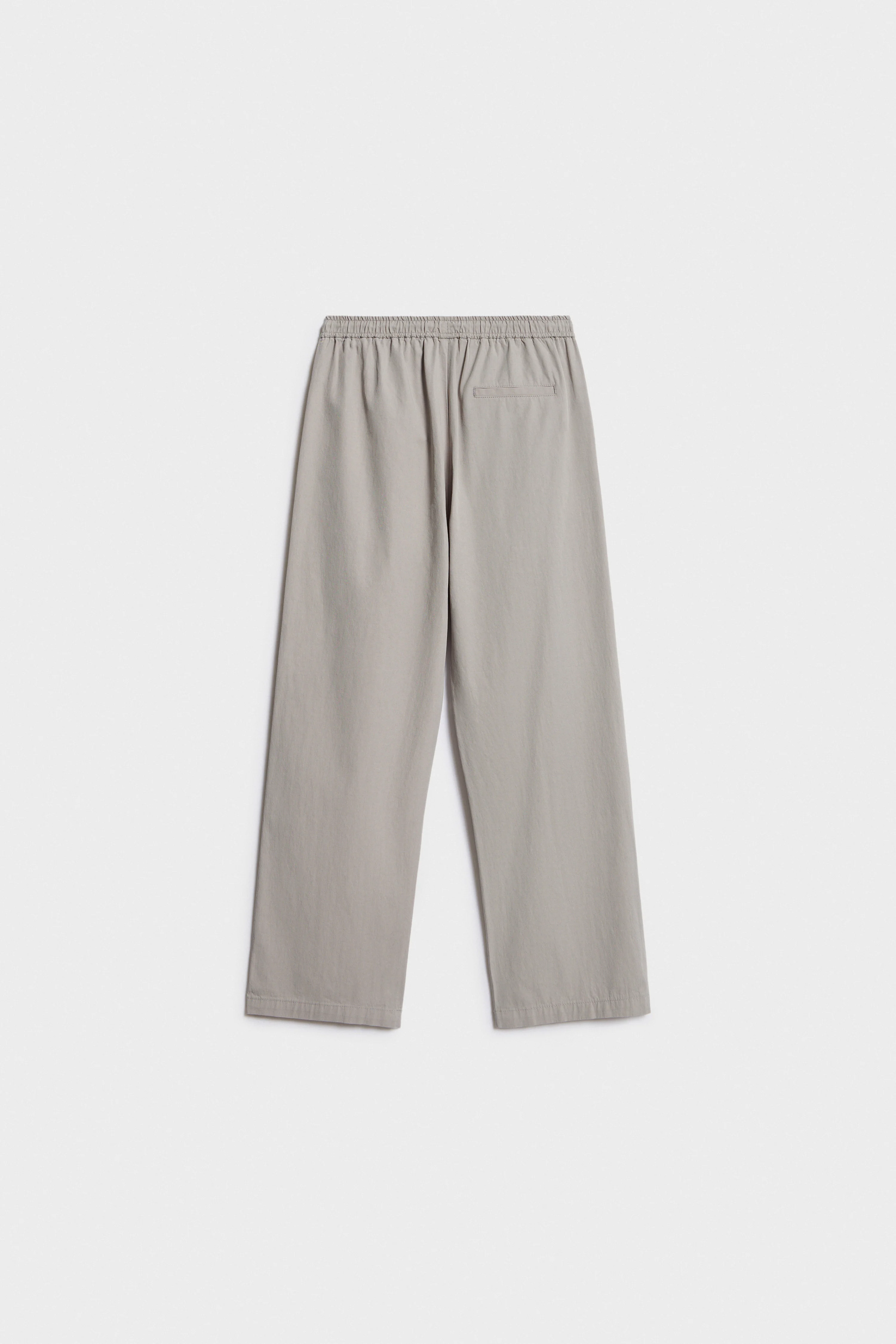 WIDE-LEG COTTON TROUSERS - Image 5