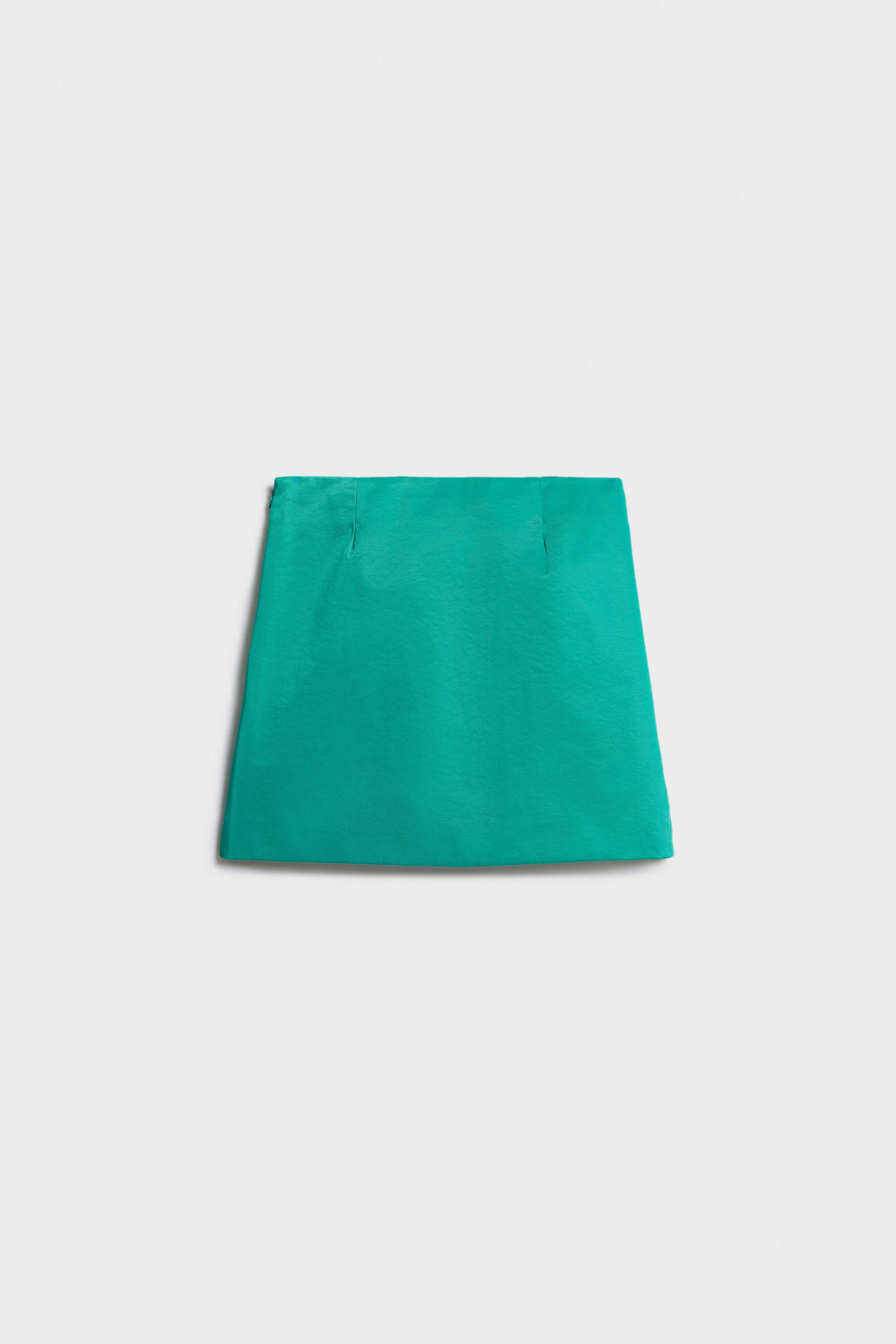 COTTON WEAVE SKIRT - Image 5
