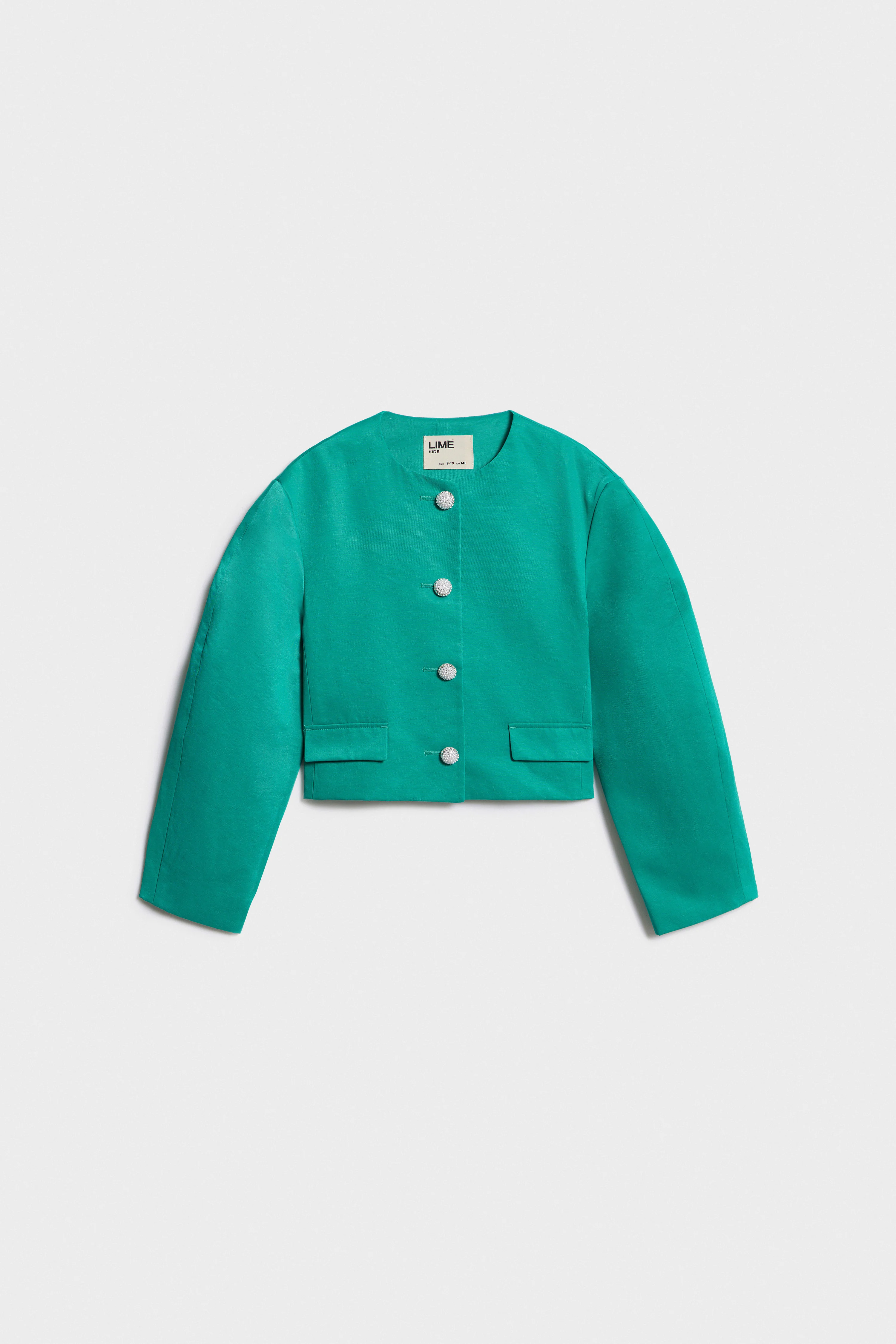 COTTON WEAVE BLAZER - Image 5