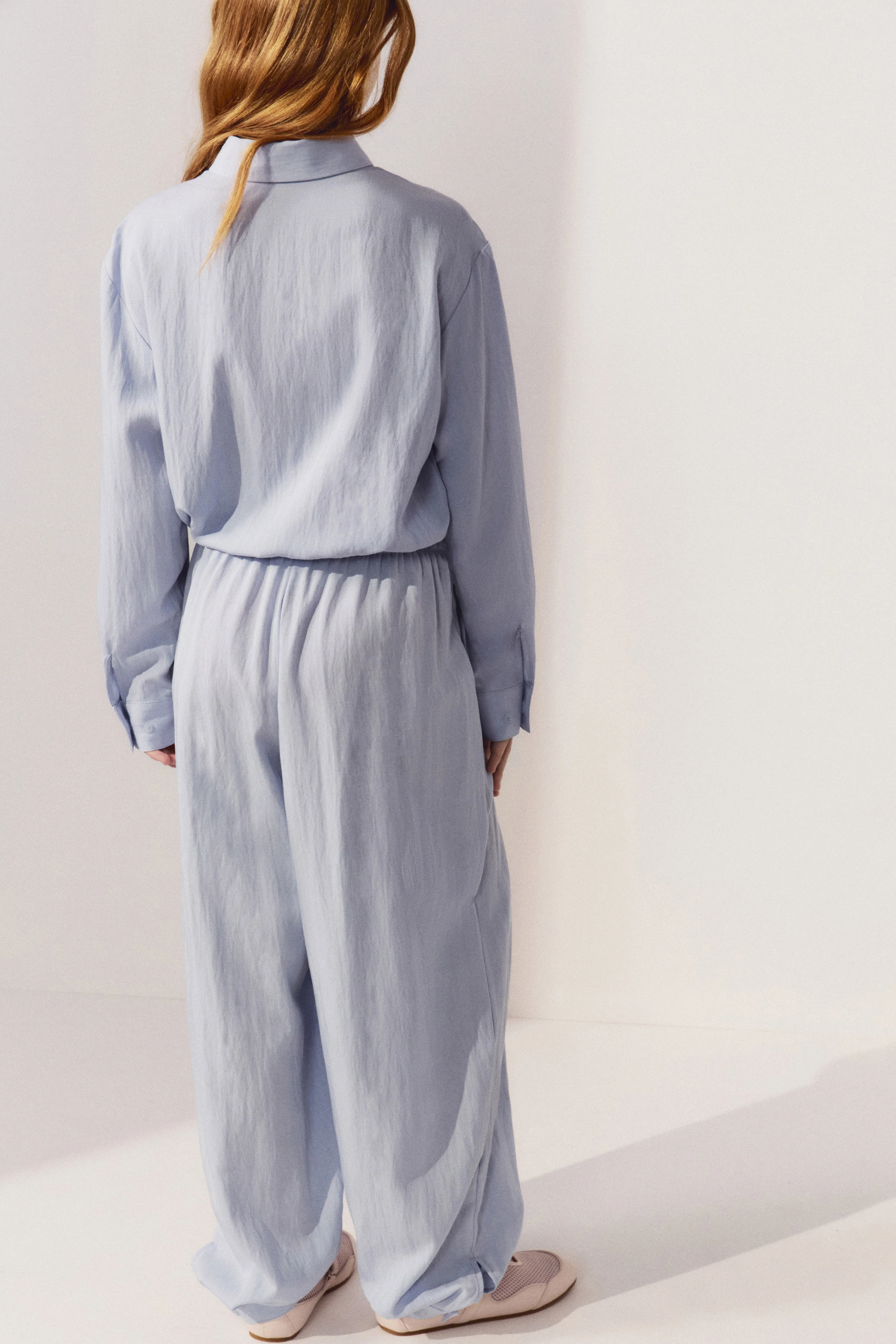 PLEATED BAGGY-FIT TROUSERS - Image 3