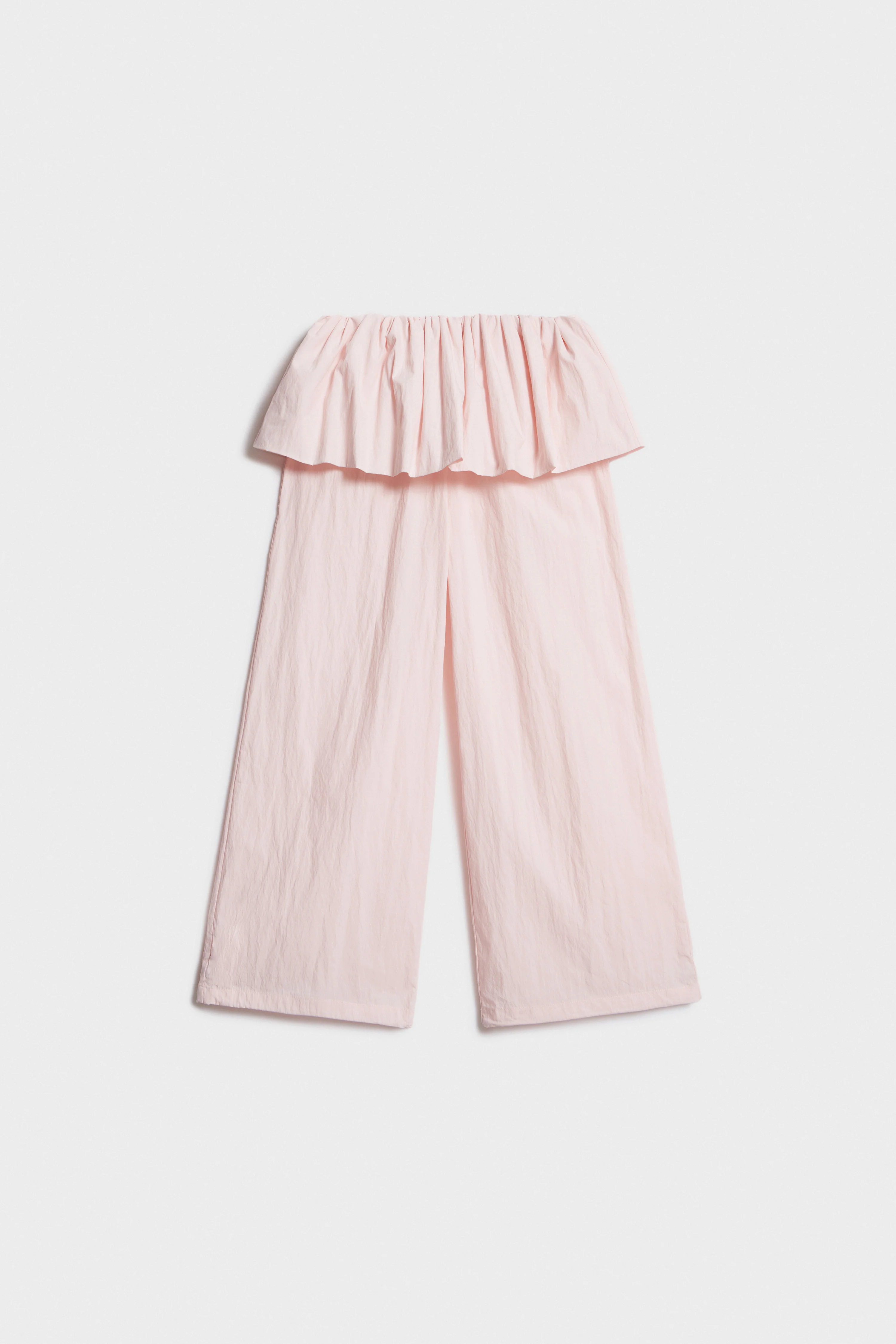 WIDE-LEG COTTON TROUSERS - Image 5