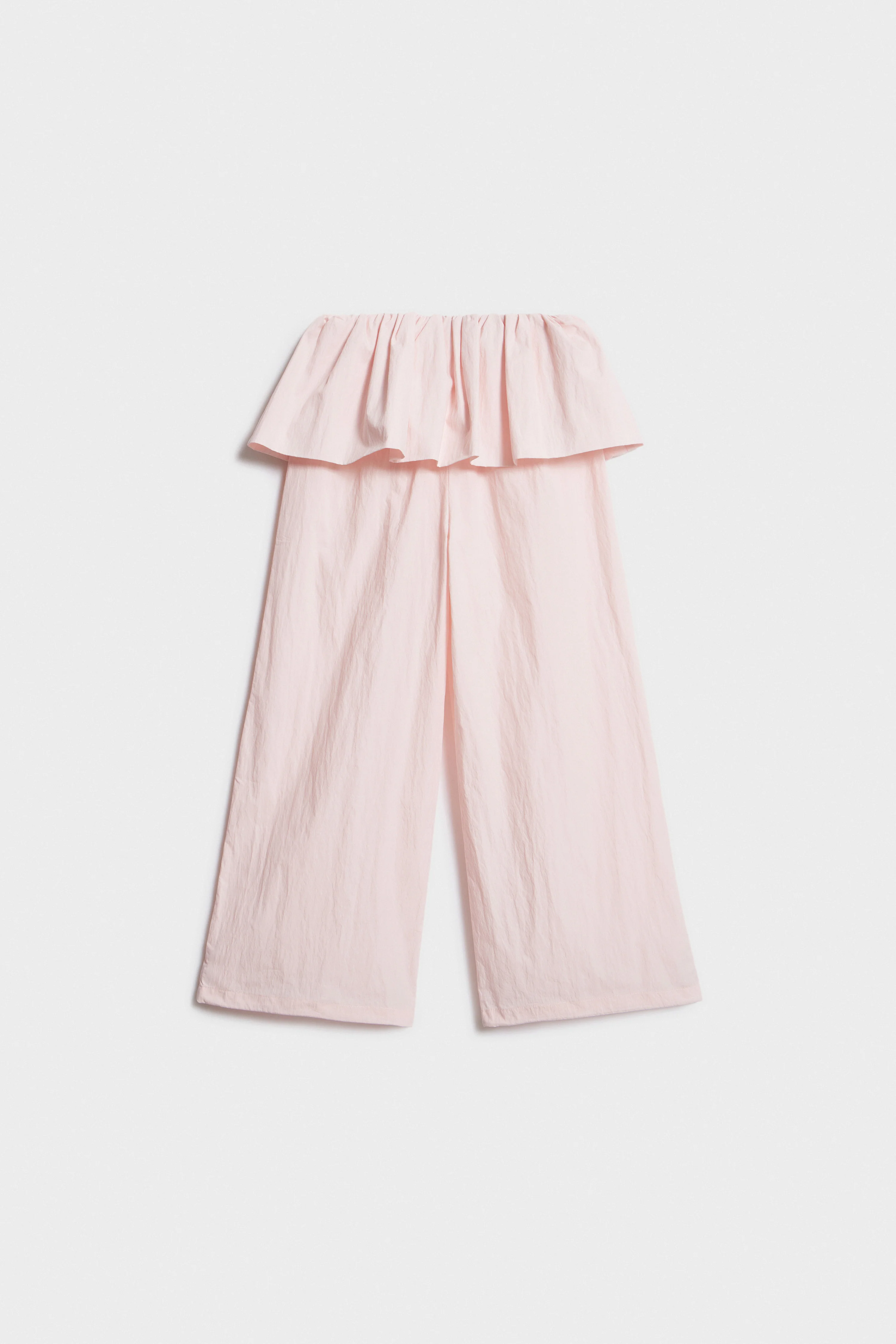WIDE-LEG COTTON TROUSERS - Image 6
