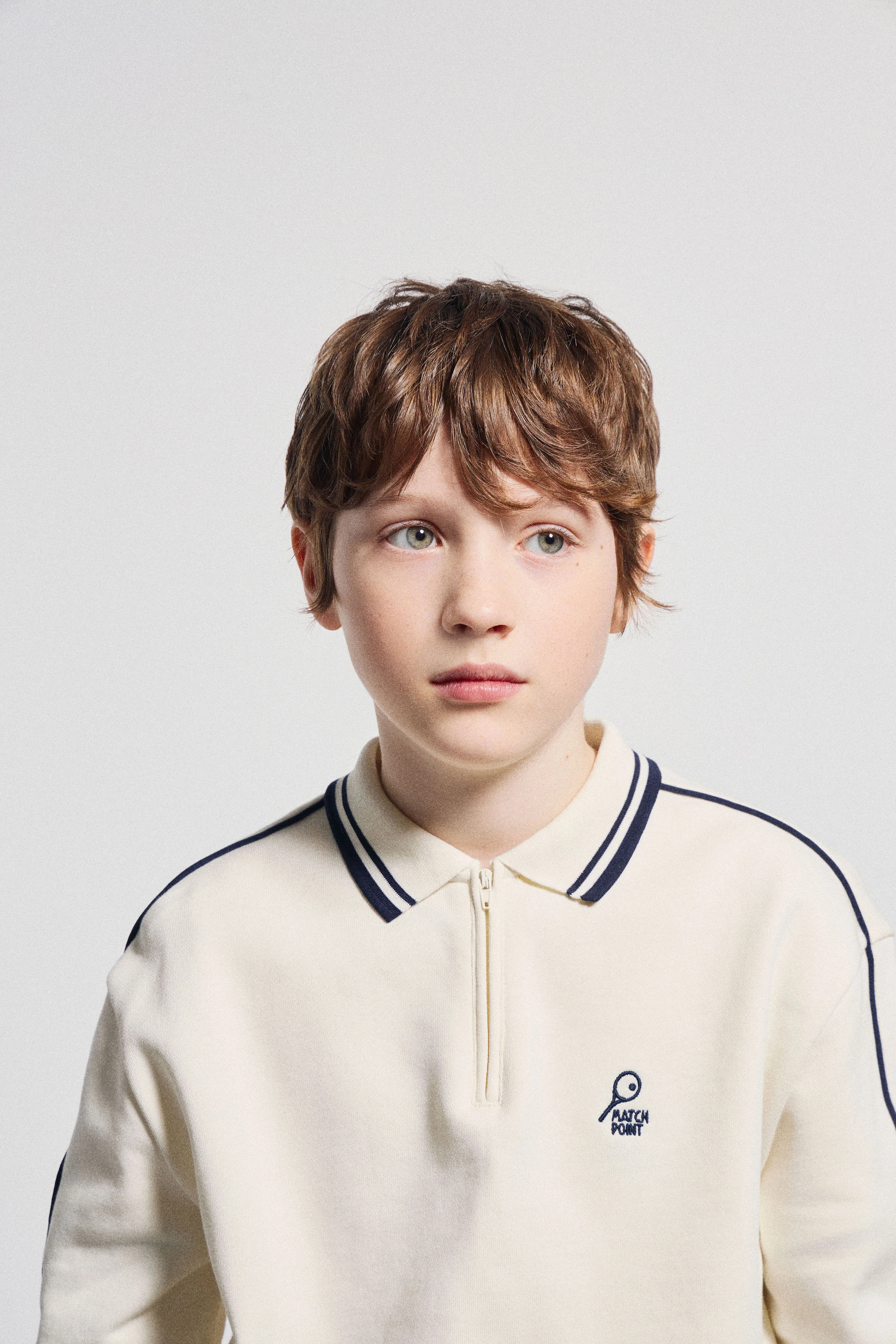 EMBROIDERED POLO SWEATSHIRT - Image 2