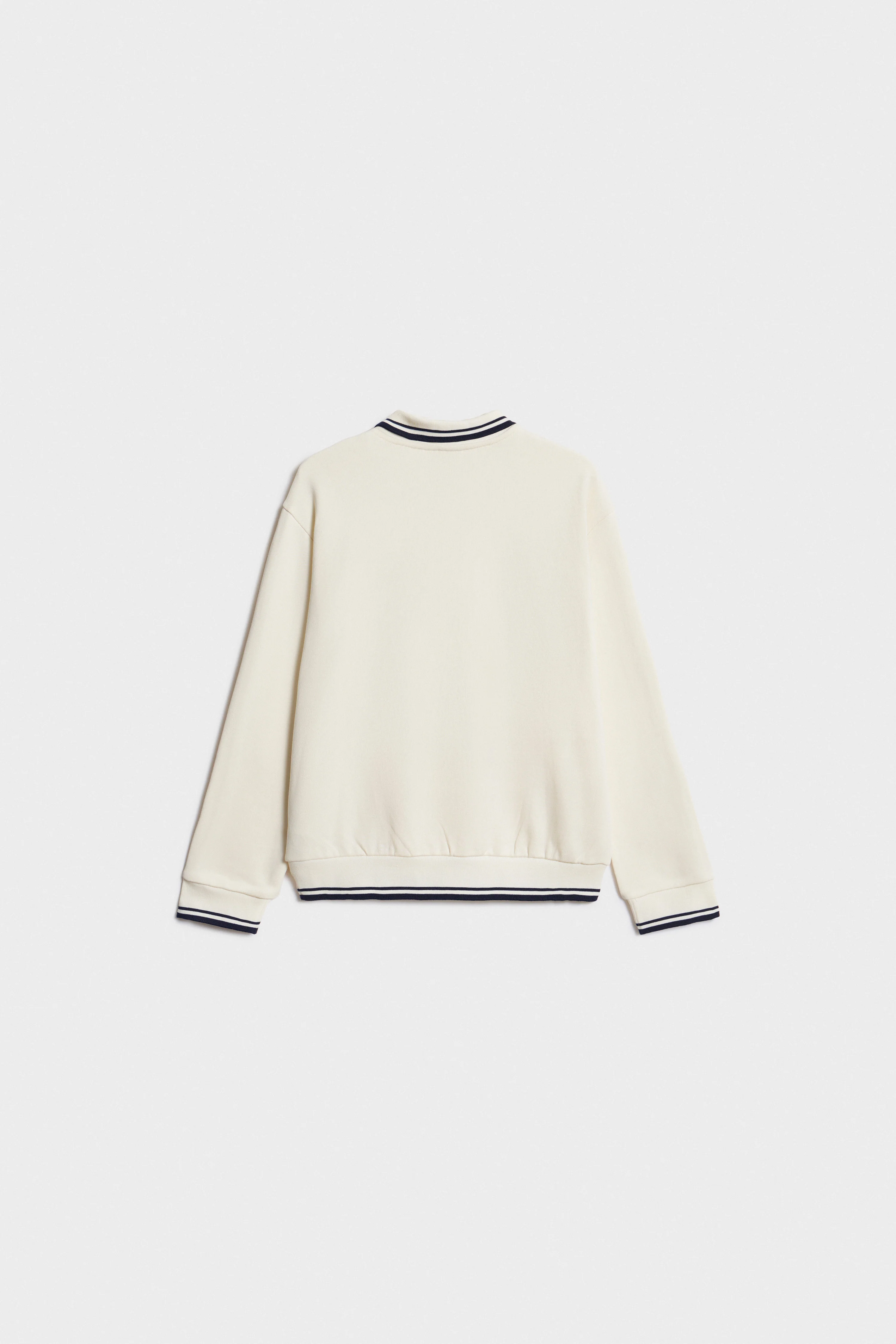 EMBROIDERED POLO SWEATSHIRT - Image 5