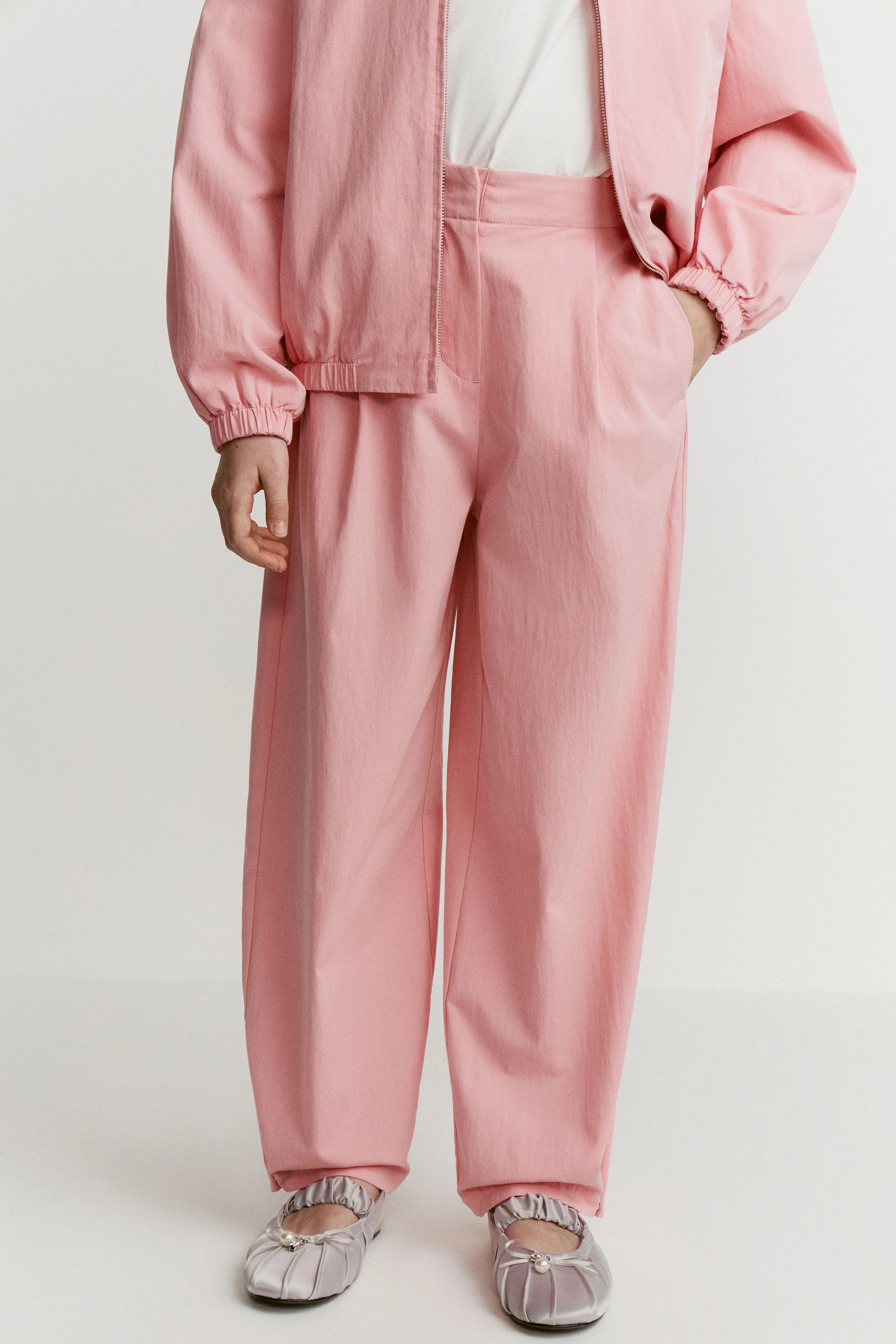 PLEATED BAGGY-FIT TROUSERS - Image 2