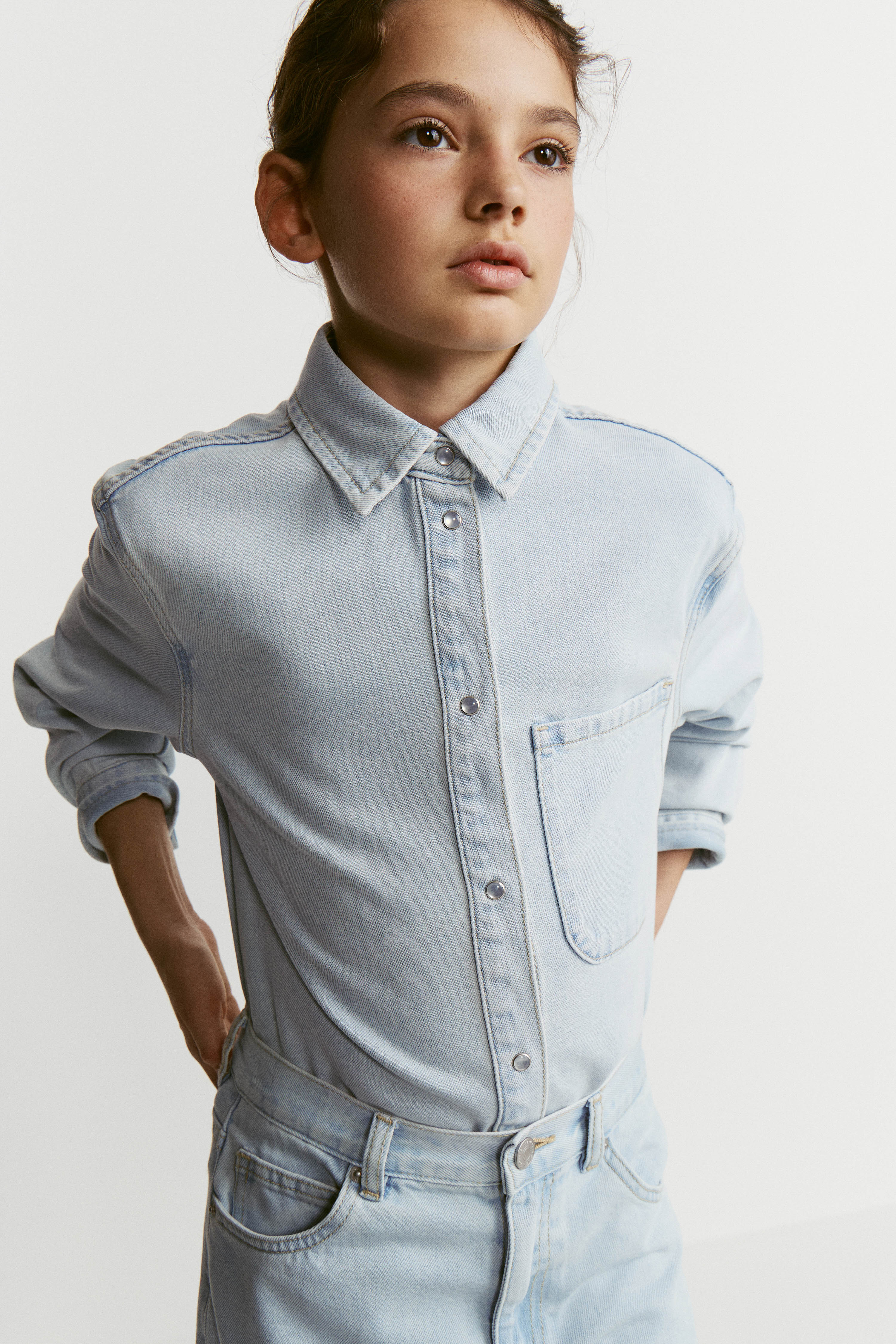 OVERSIZED DENIM SHIRT