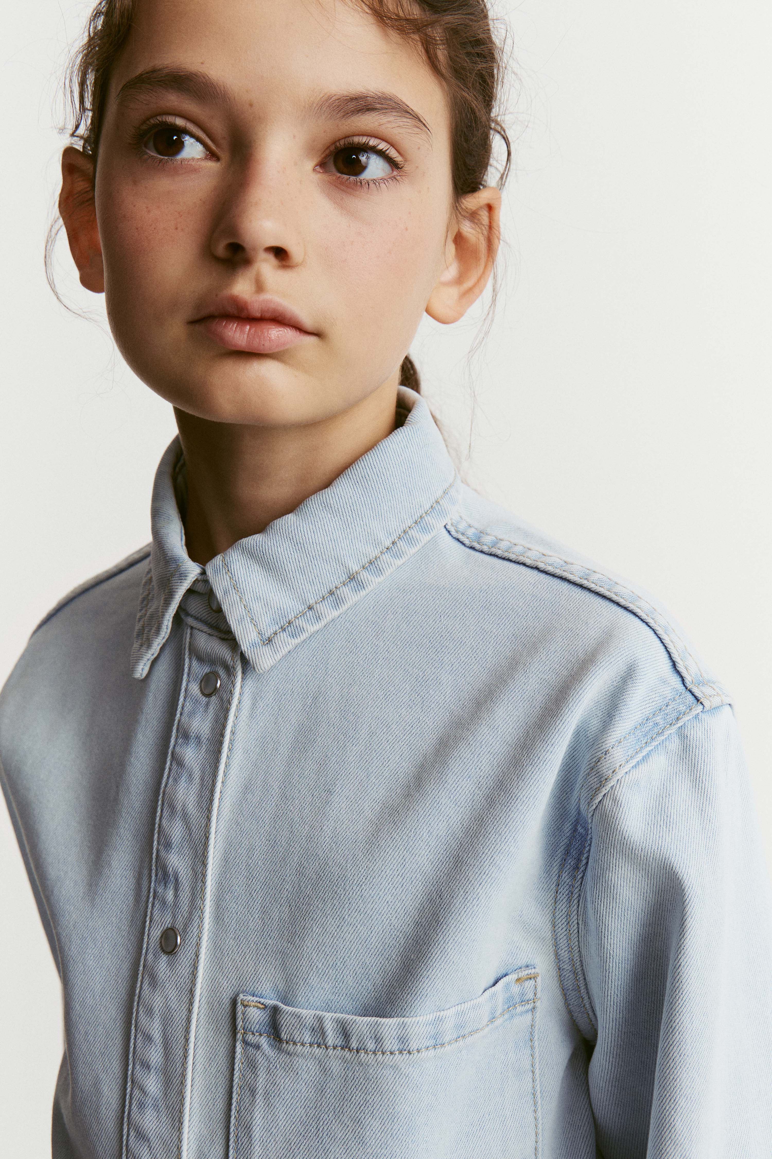 OVERSIZED DENIM SHIRT - Image 3