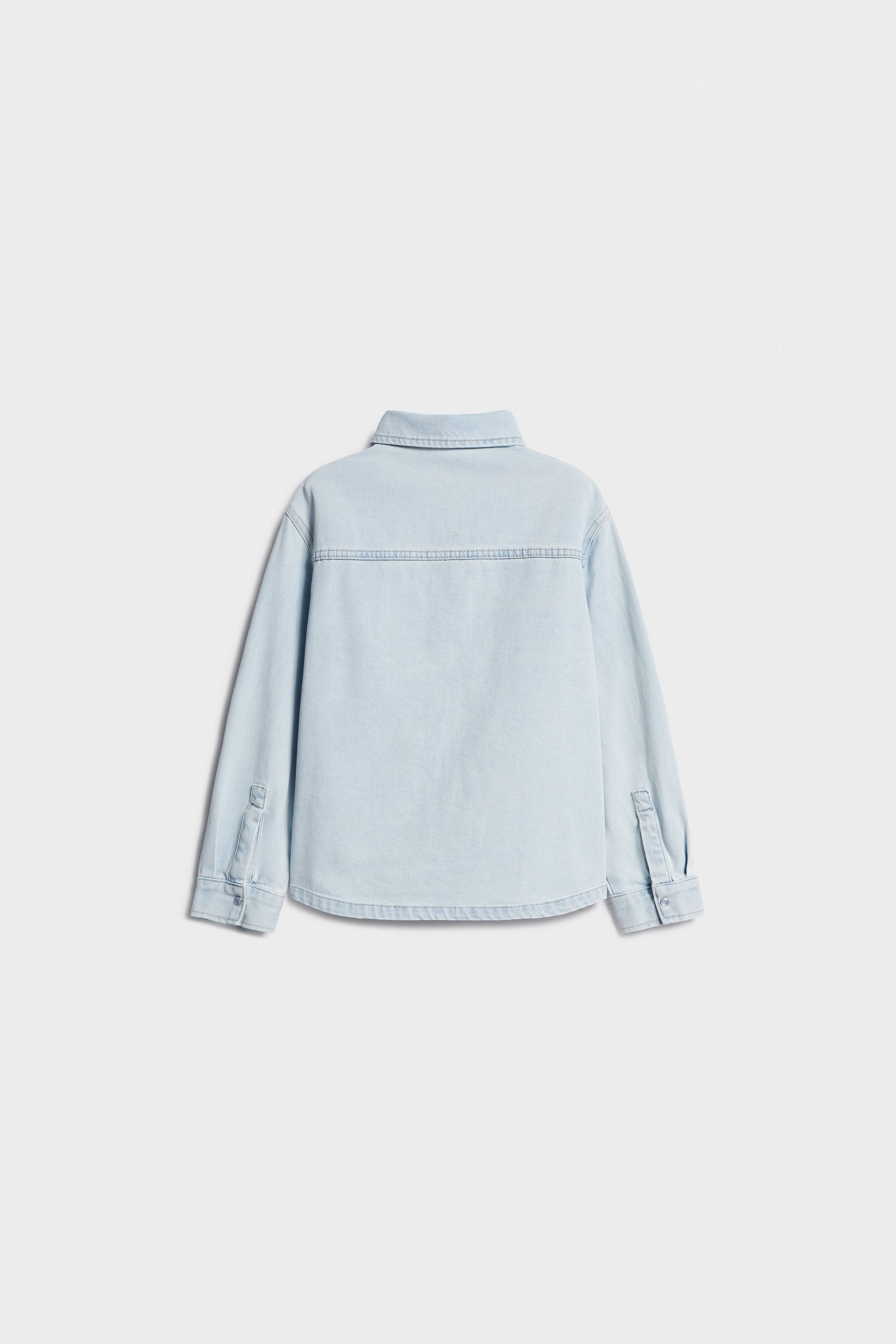 OVERSIZED DENIM SHIRT - Image 6