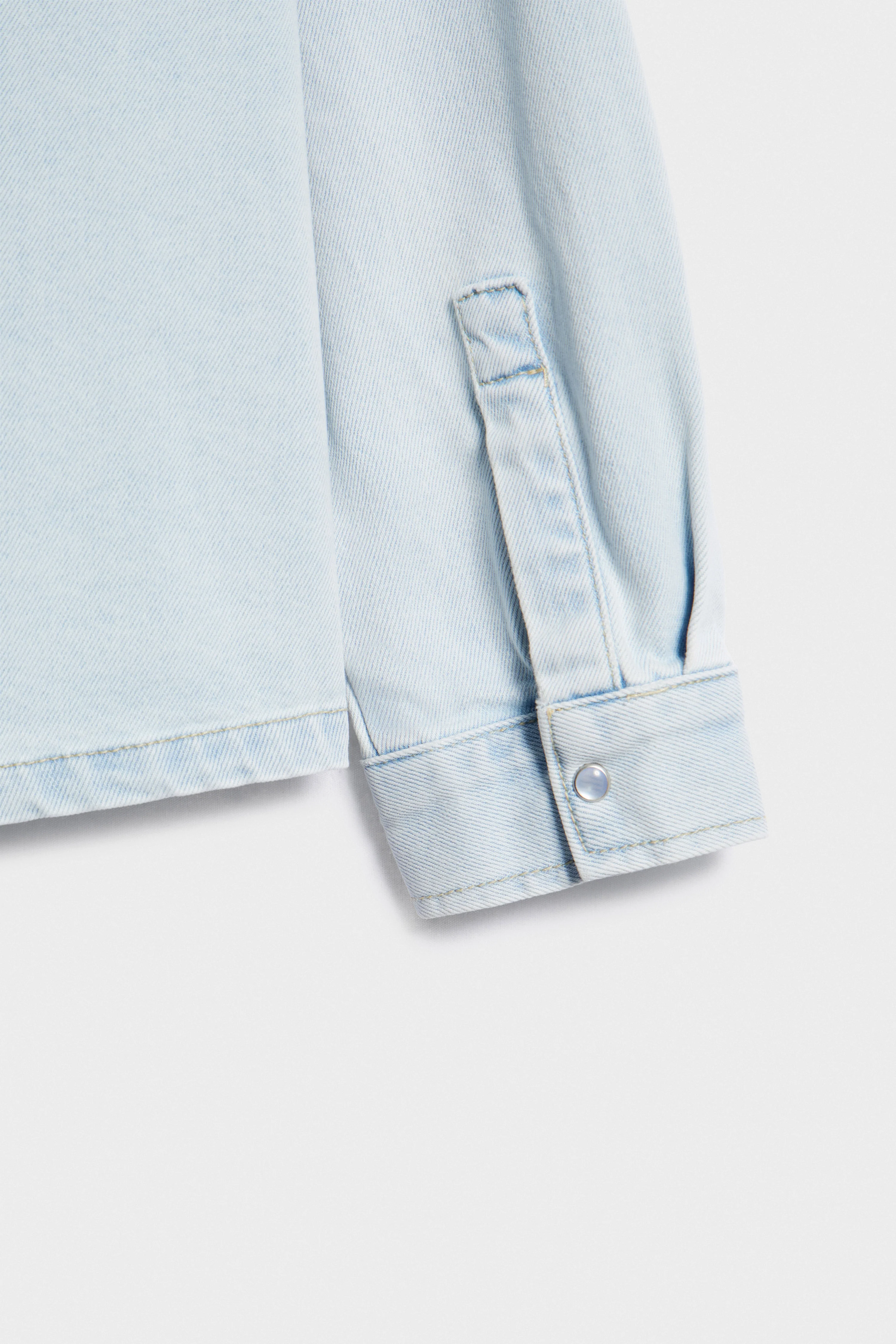 OVERSIZED DENIM SHIRT - Image 8