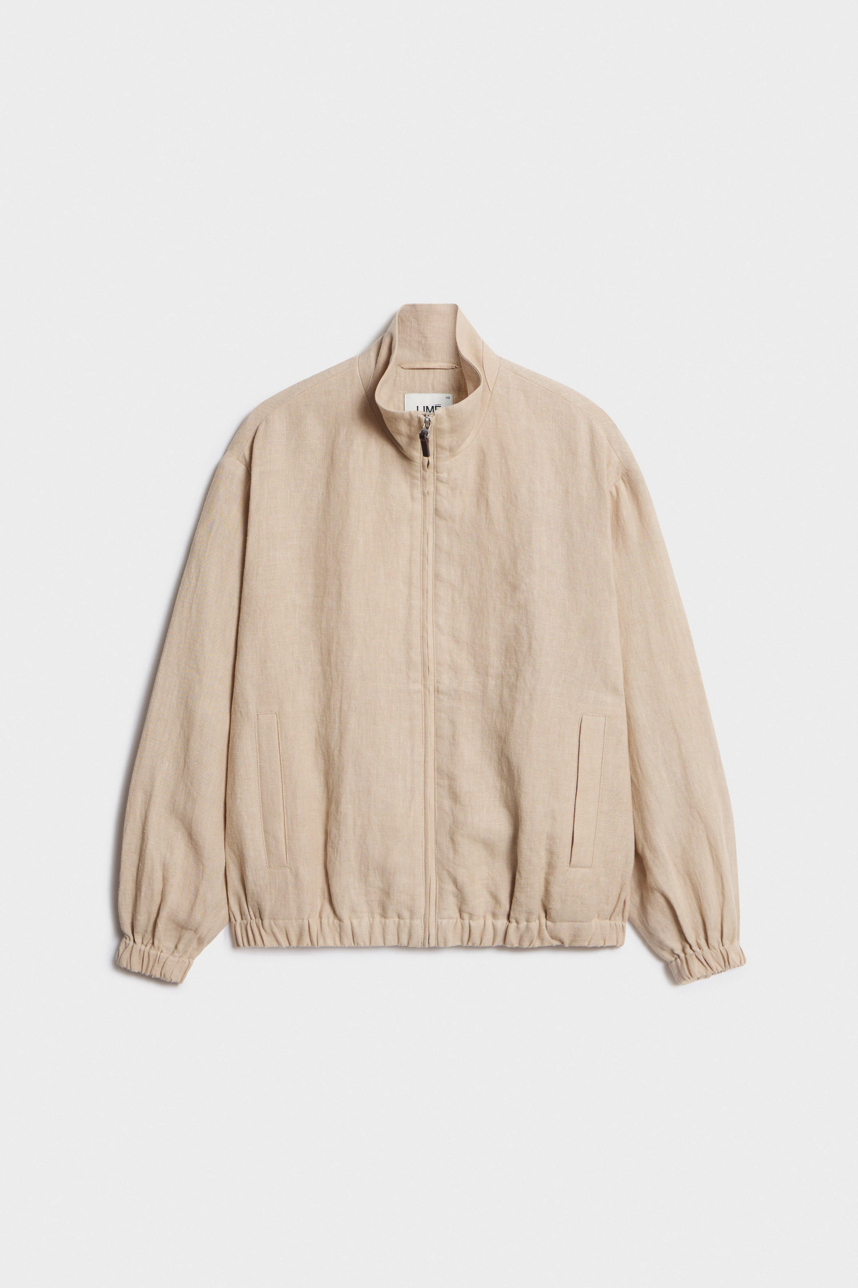 OVERSIZED LINEN JACKET - Image 6