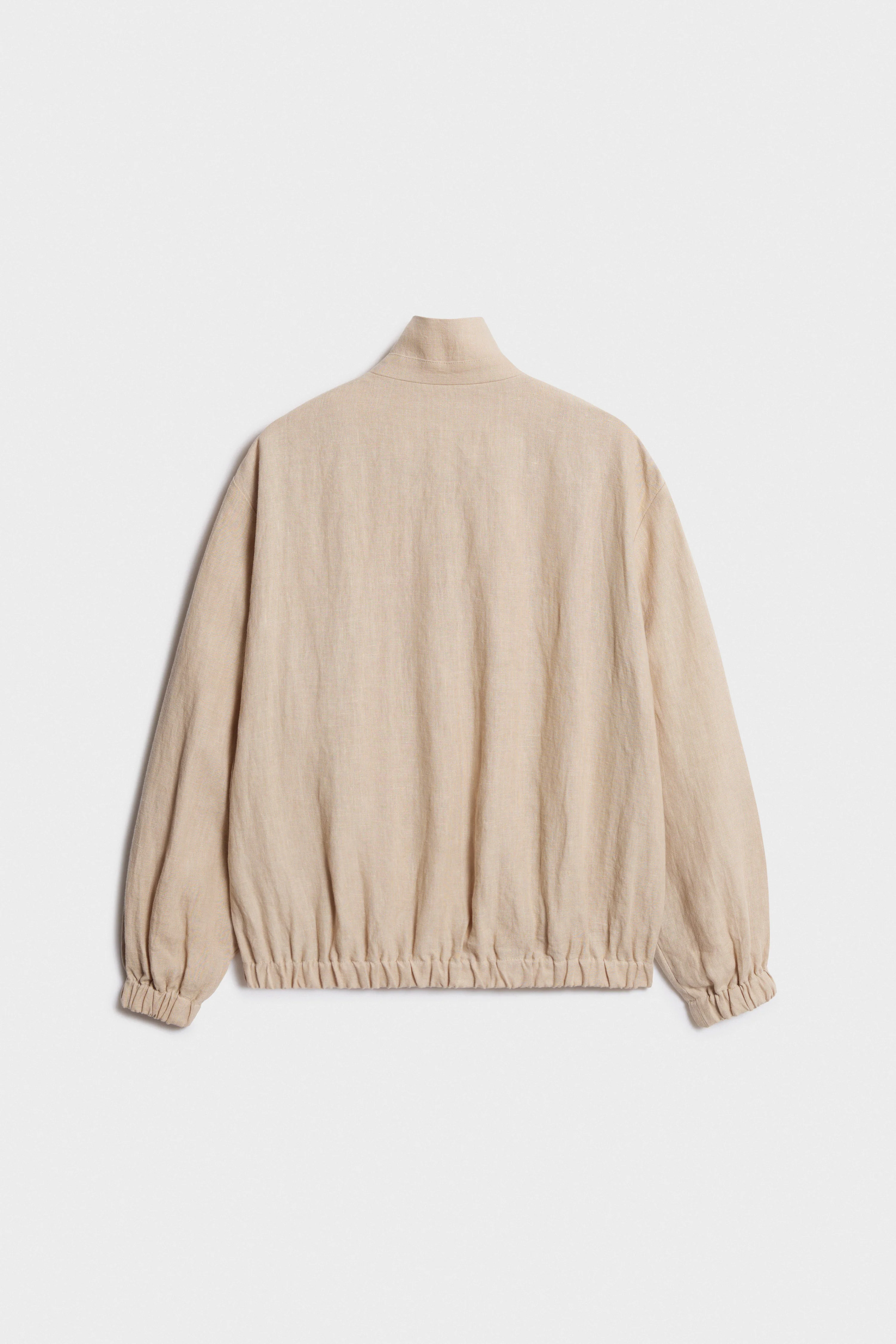 OVERSIZED LINEN JACKET - Image 7