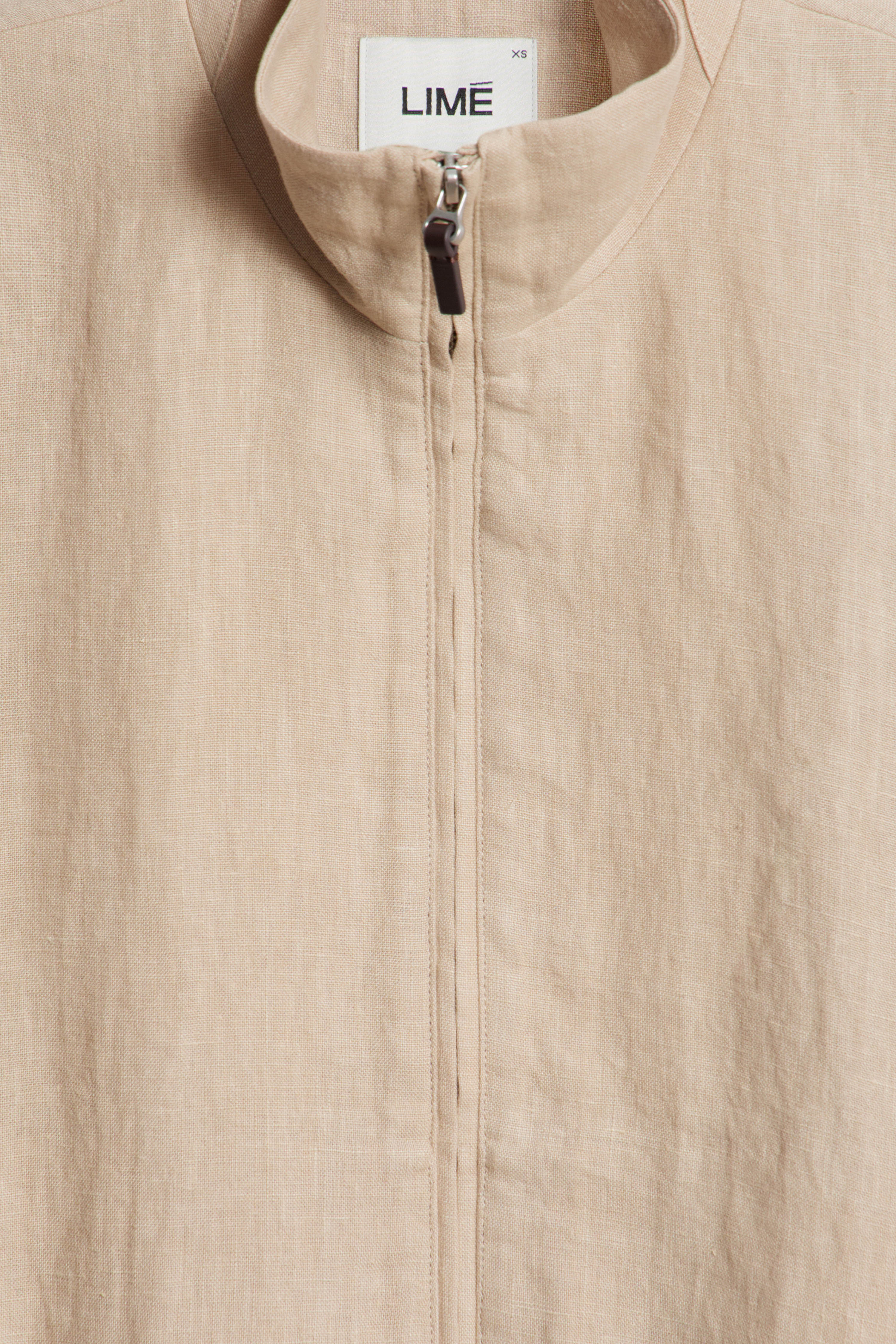 OVERSIZED LINEN JACKET - Image 8