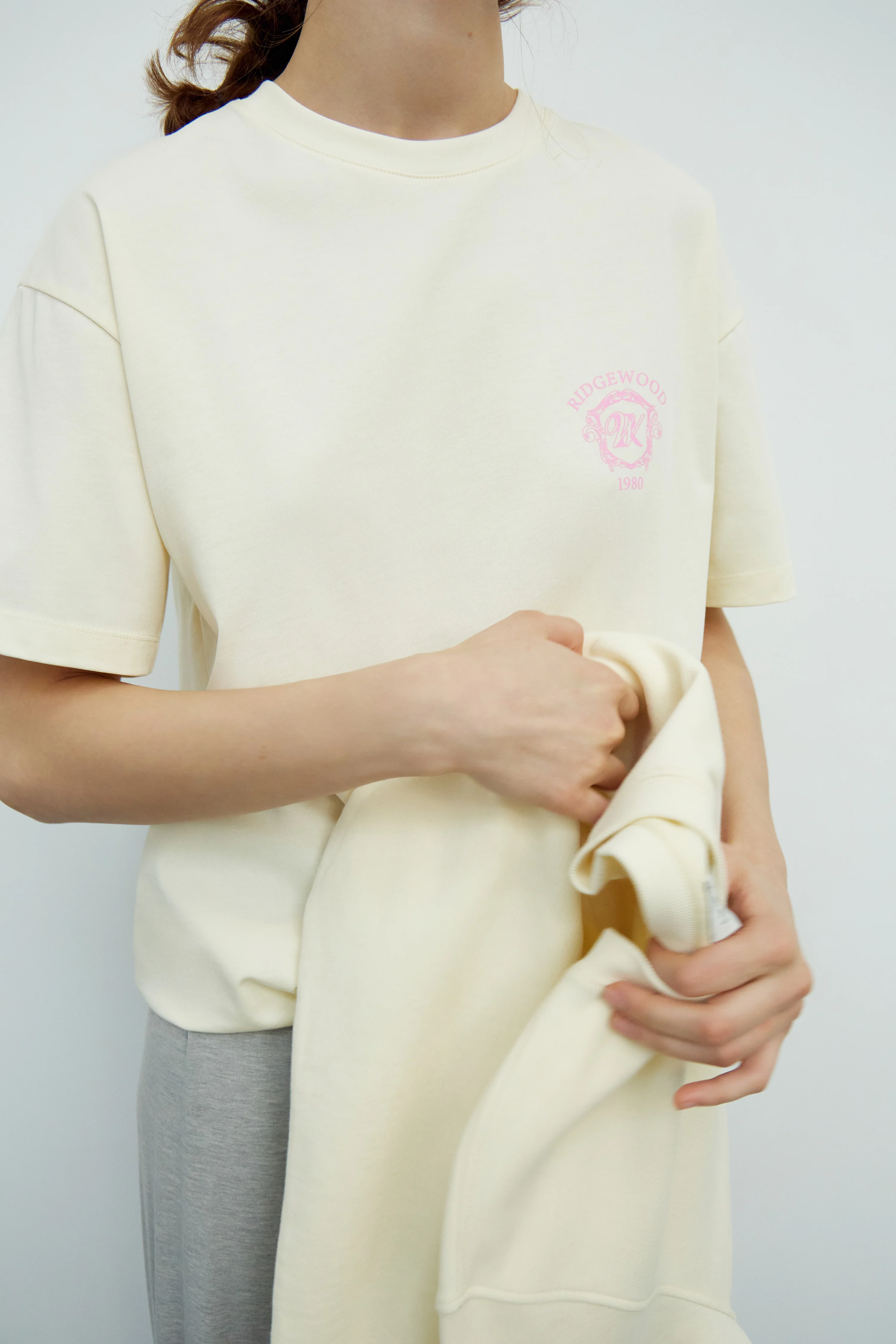 PRINT-MOTIF COTTON T-SHIRT - Image 2
