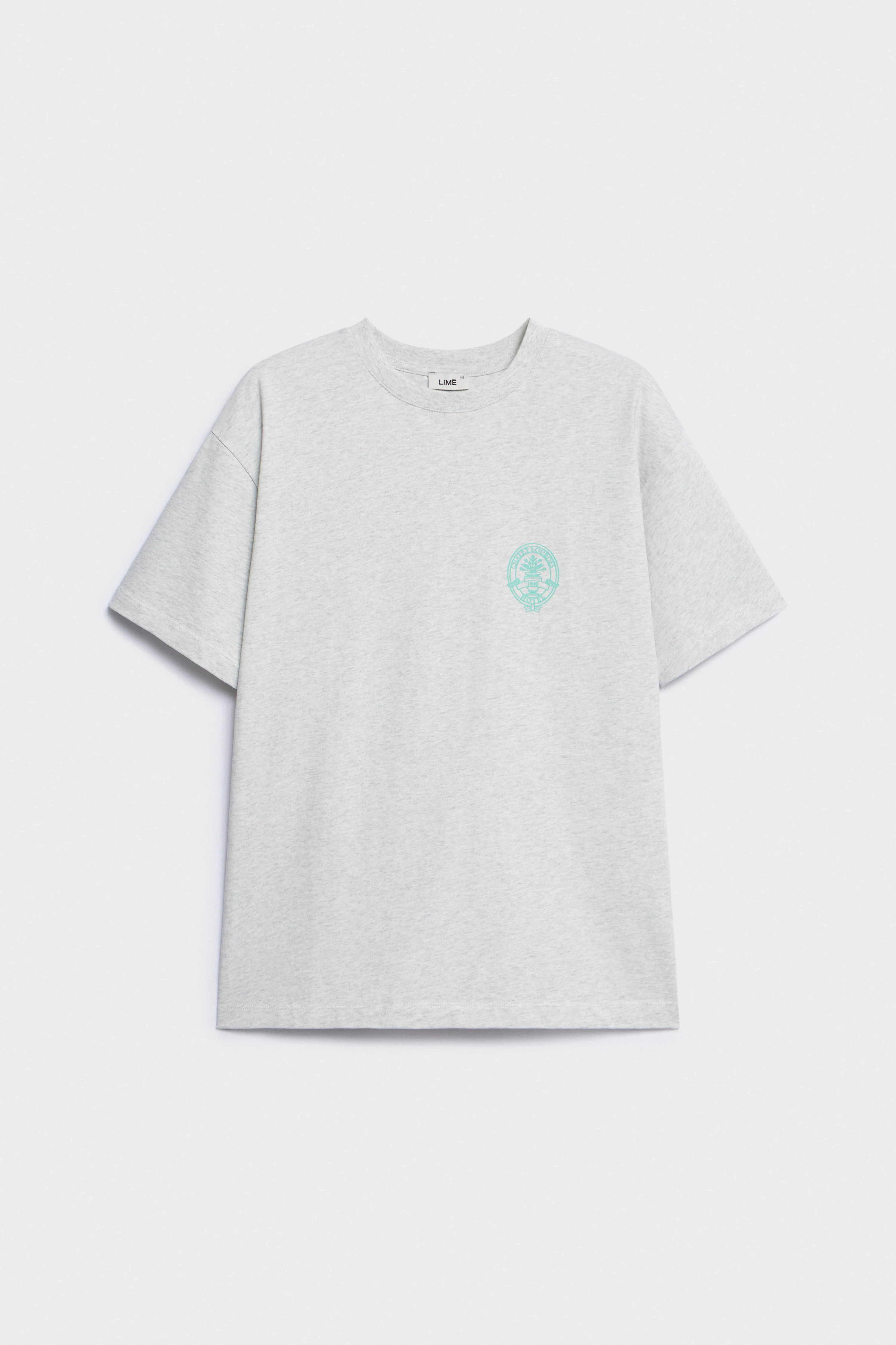 PRINT-MOTIF COTTON T-SHIRT - Image 3