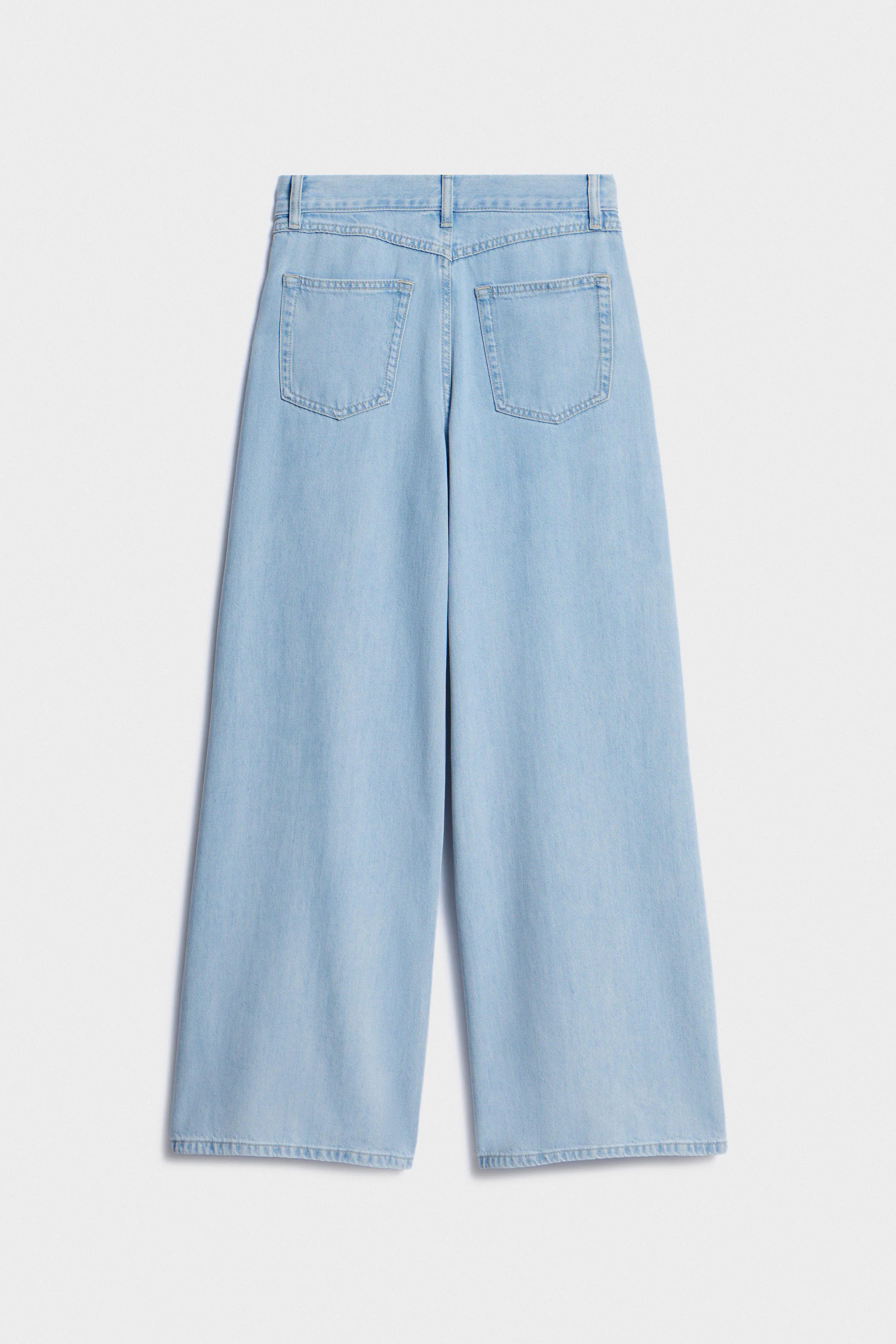 LYOCELL-COTTON WIDE FIT JEANS - Image 6