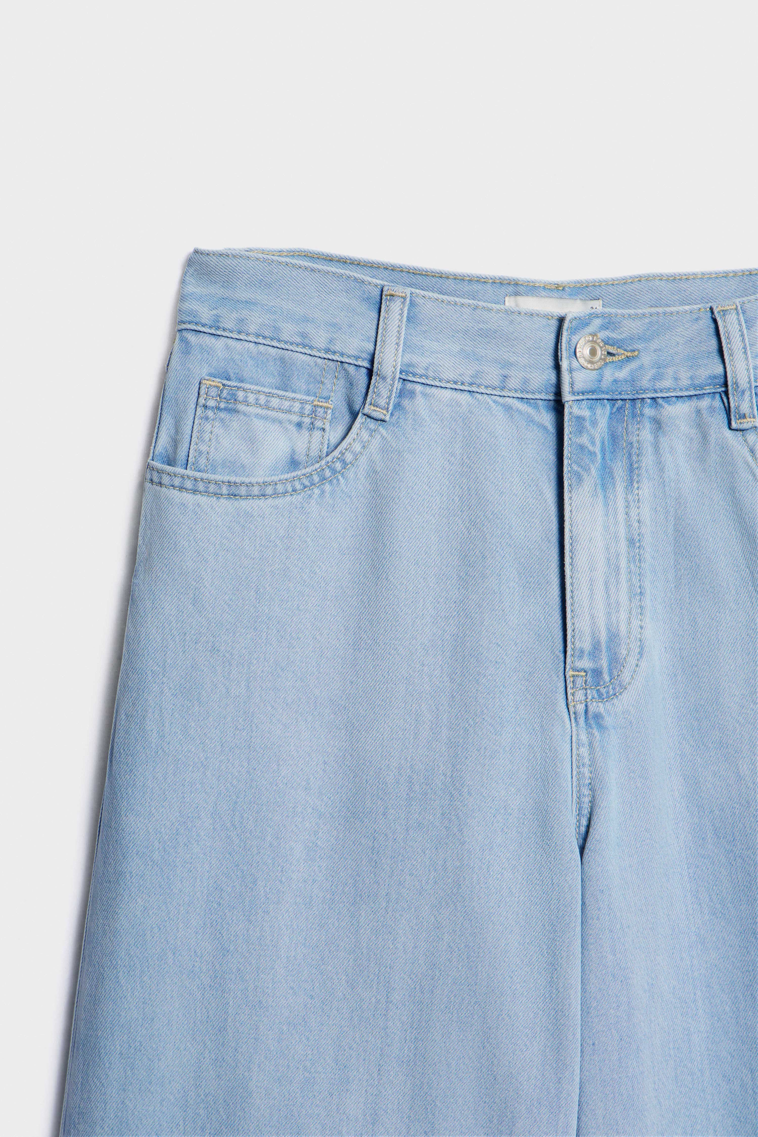 LYOCELL-COTTON WIDE FIT JEANS - Image 7
