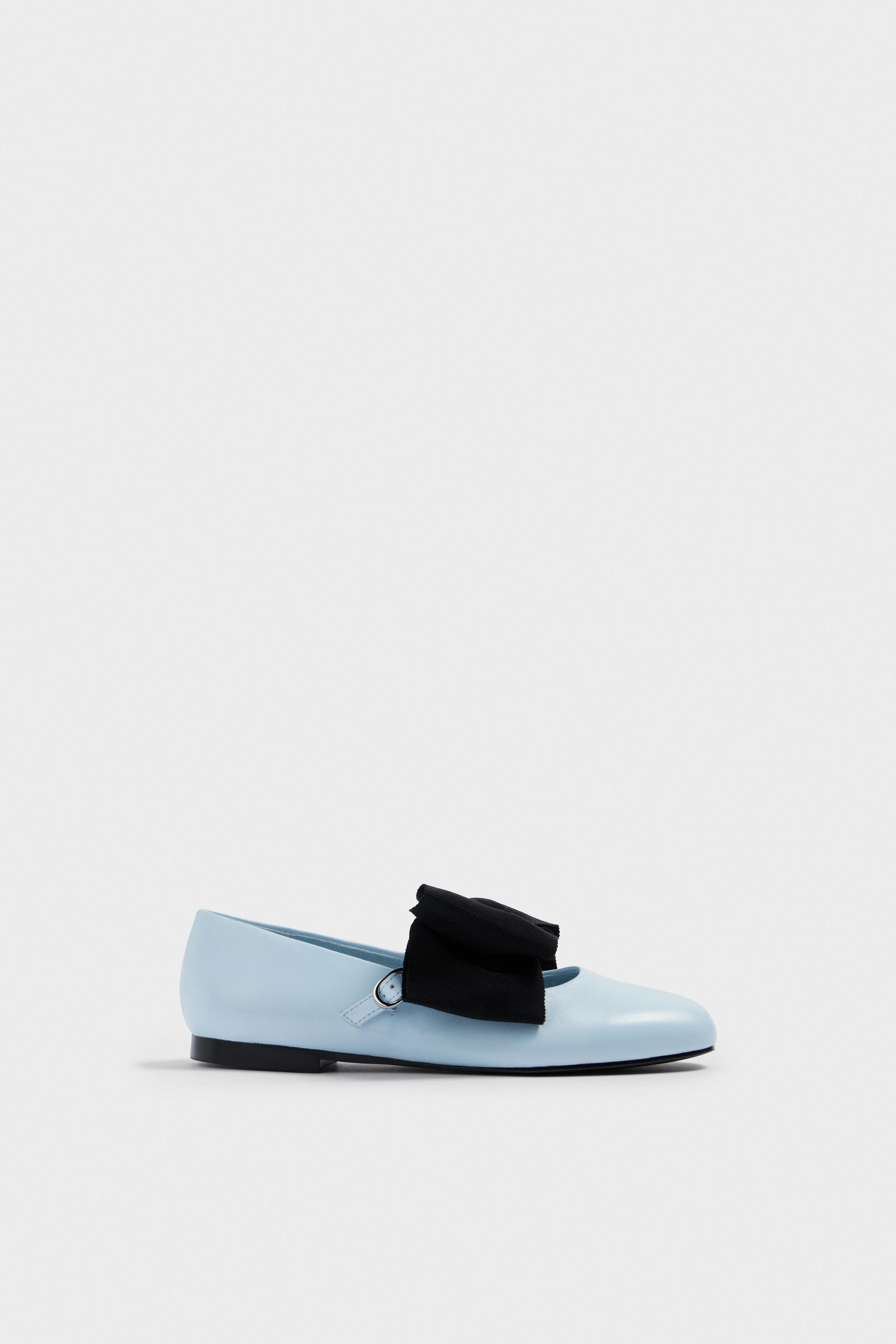 LEATHER BALLET FLATS - Image 4