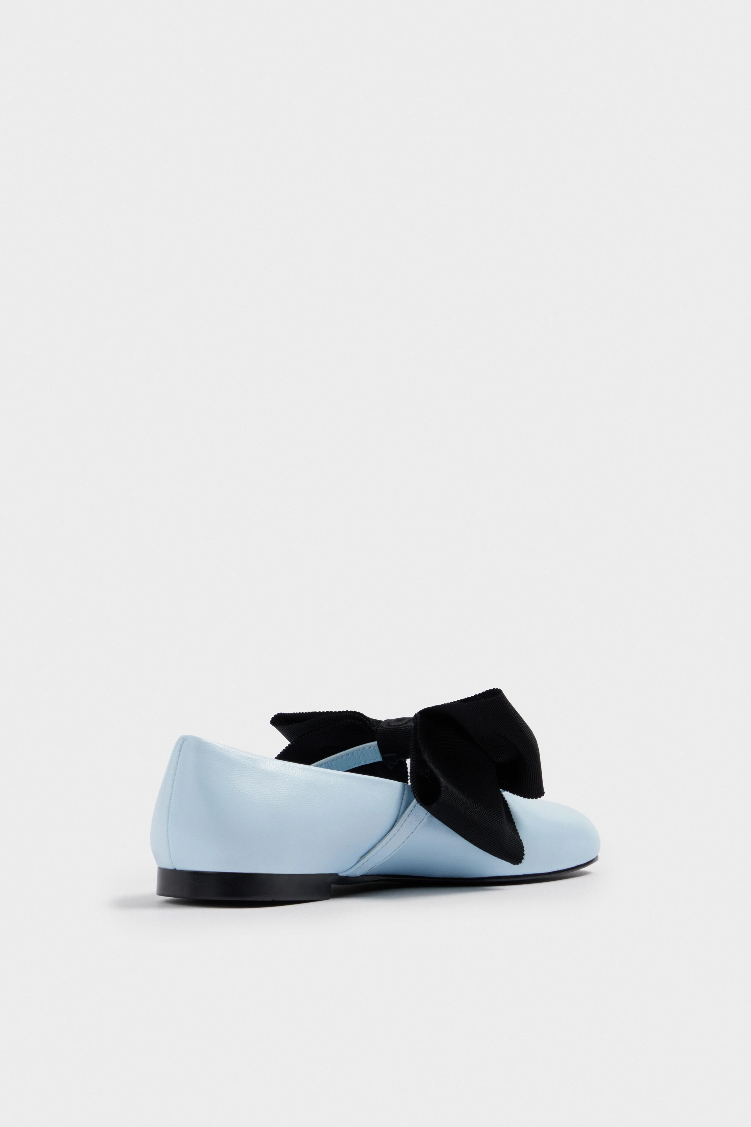 LEATHER BALLET FLATS - Image 6
