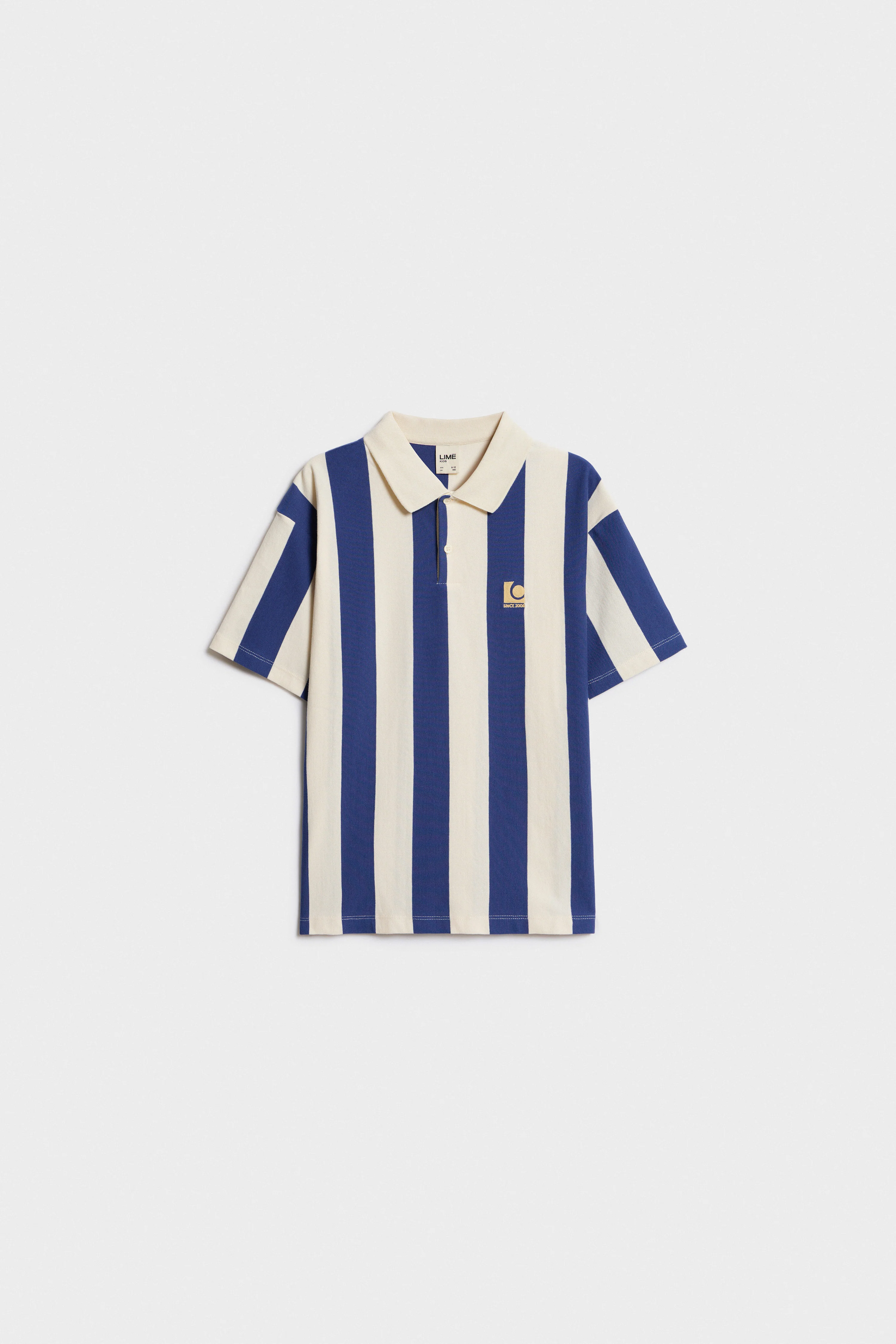 STRIPED POLO SHIRT WITH EMBROIDERY - Image 6