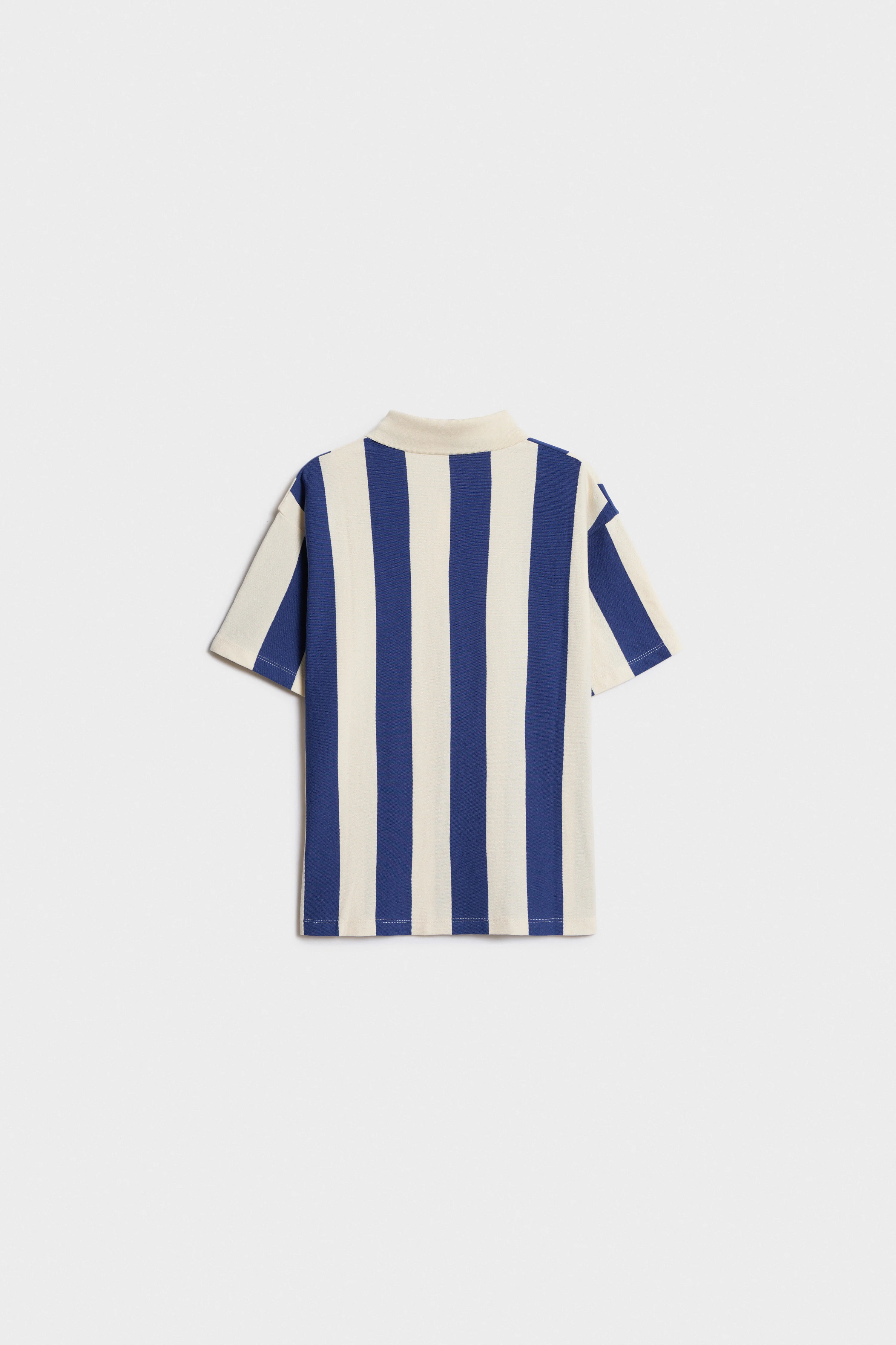 STRIPED POLO SHIRT WITH EMBROIDERY - Image 7