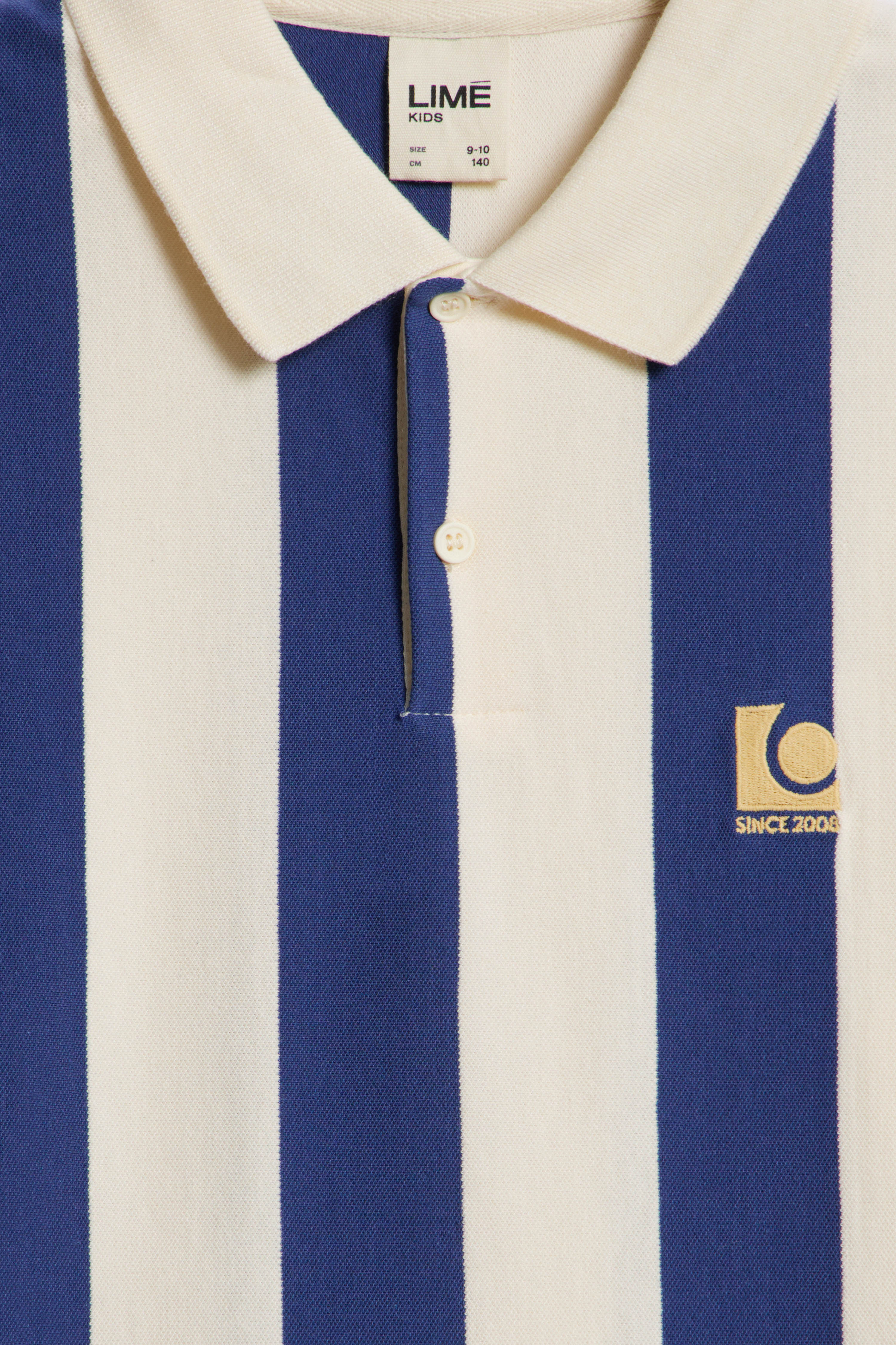 STRIPED POLO SHIRT WITH EMBROIDERY - Image 8