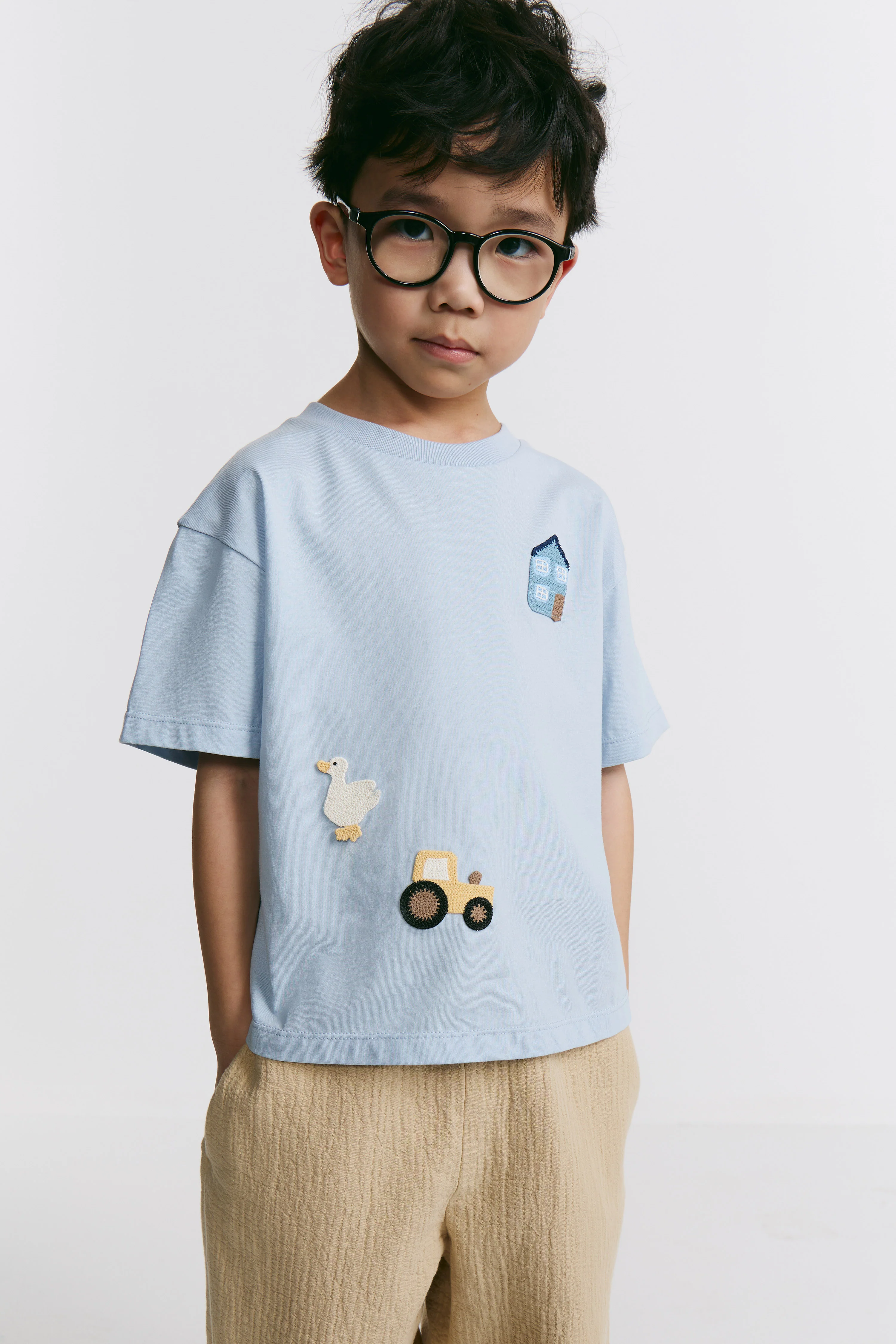 EMBELLISHED COTTON T-SHIRT - Image 2