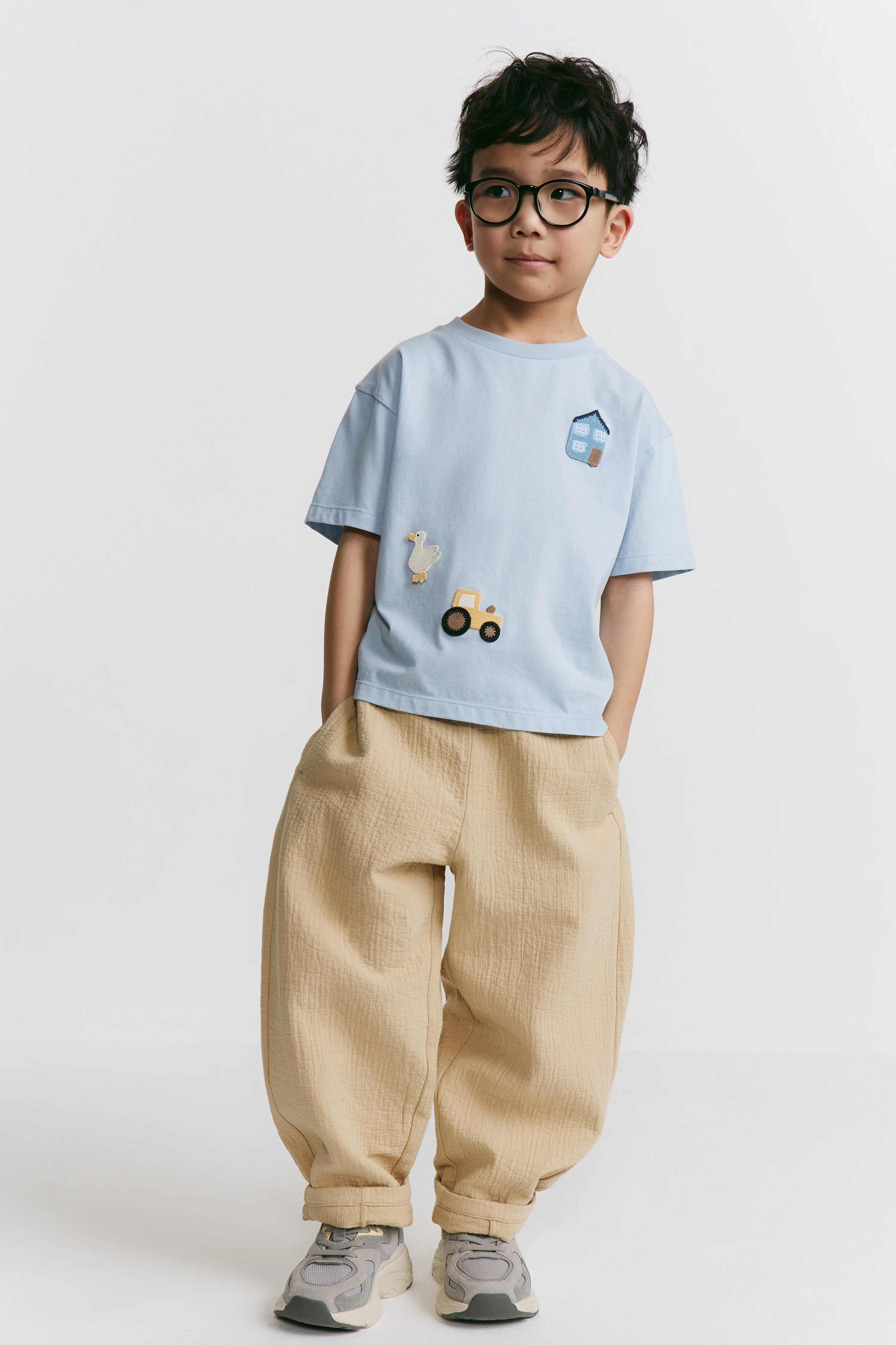 EMBELLISHED COTTON T-SHIRT - Image 3