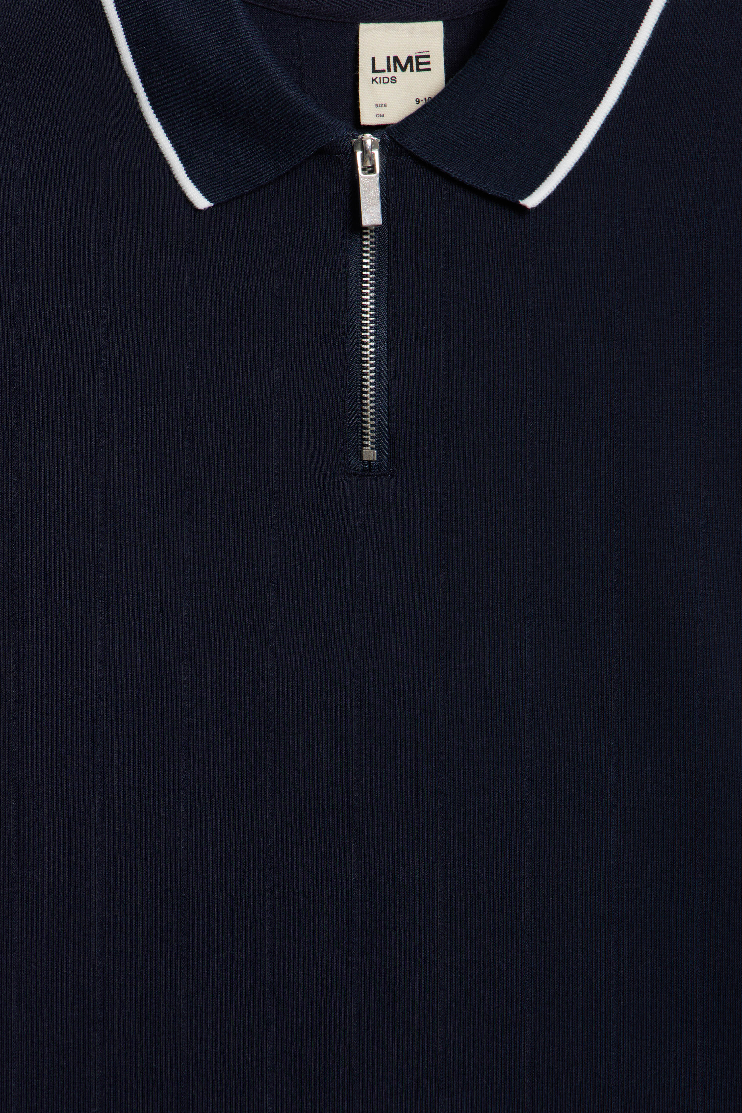 ZIP-UP COTTON POLO - Image 6