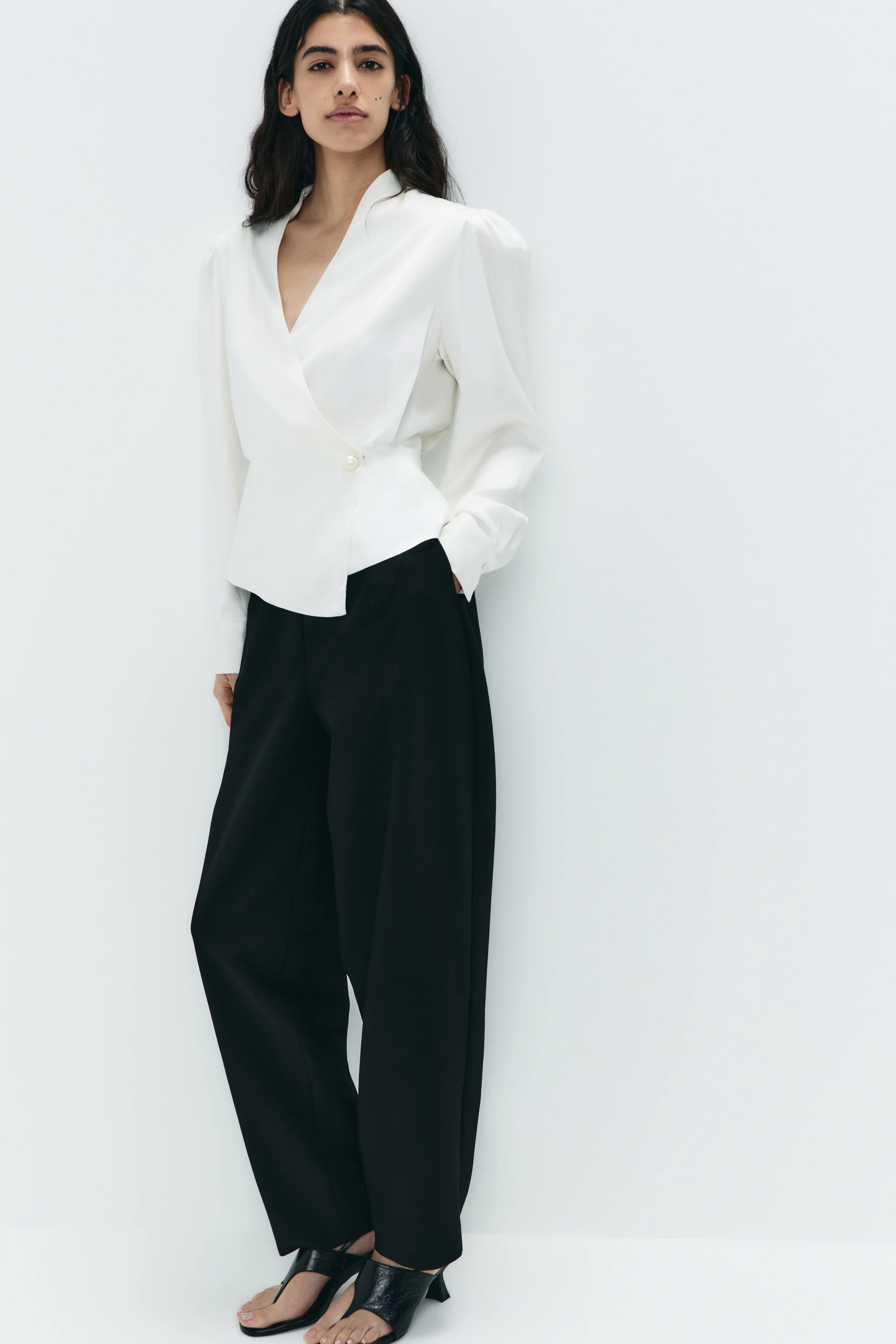 HIGH-WAISTED TROUSERS - Image 4