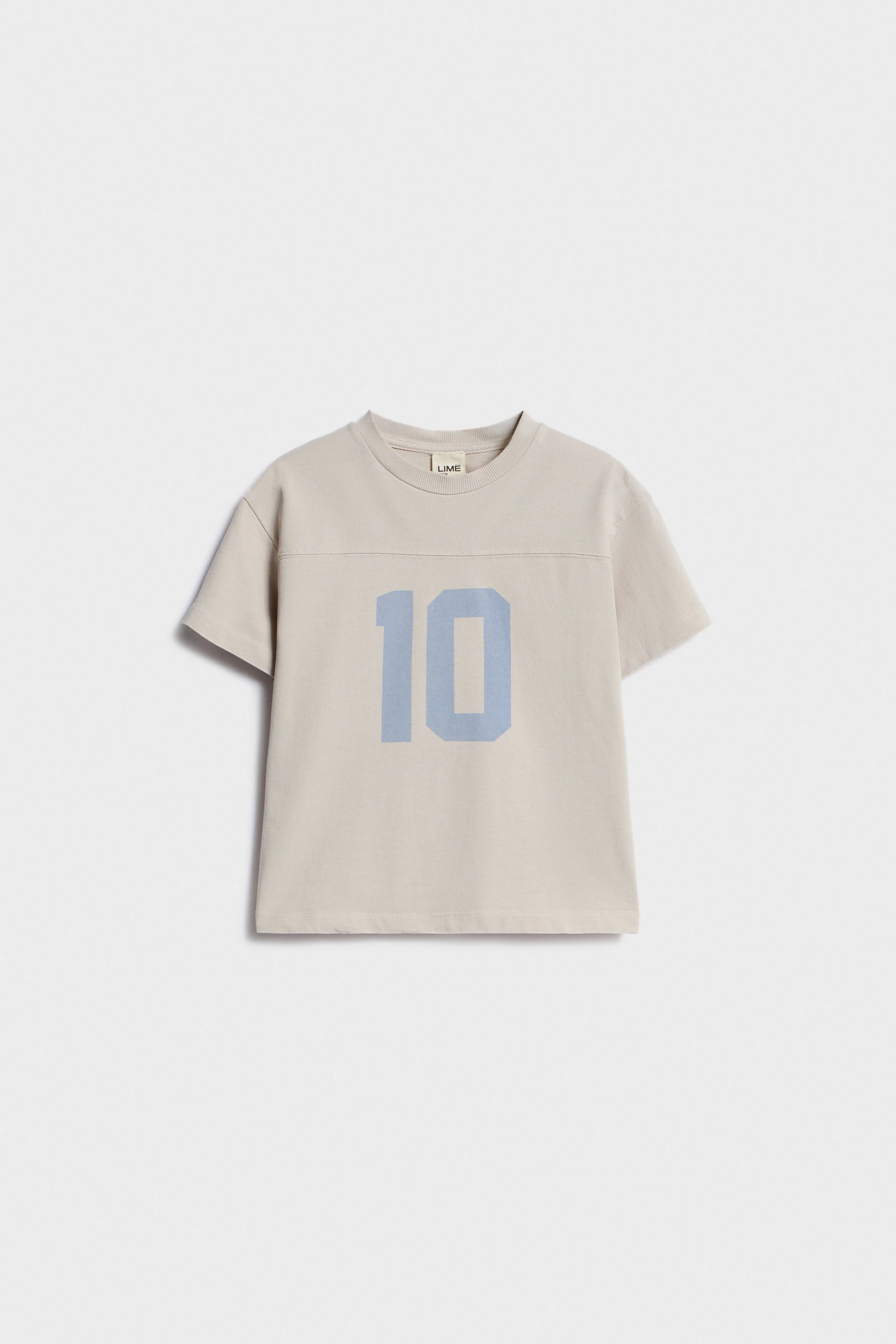 OVERSIZED PRINT-MOTIF COTTON T-SHIRT - Image 4