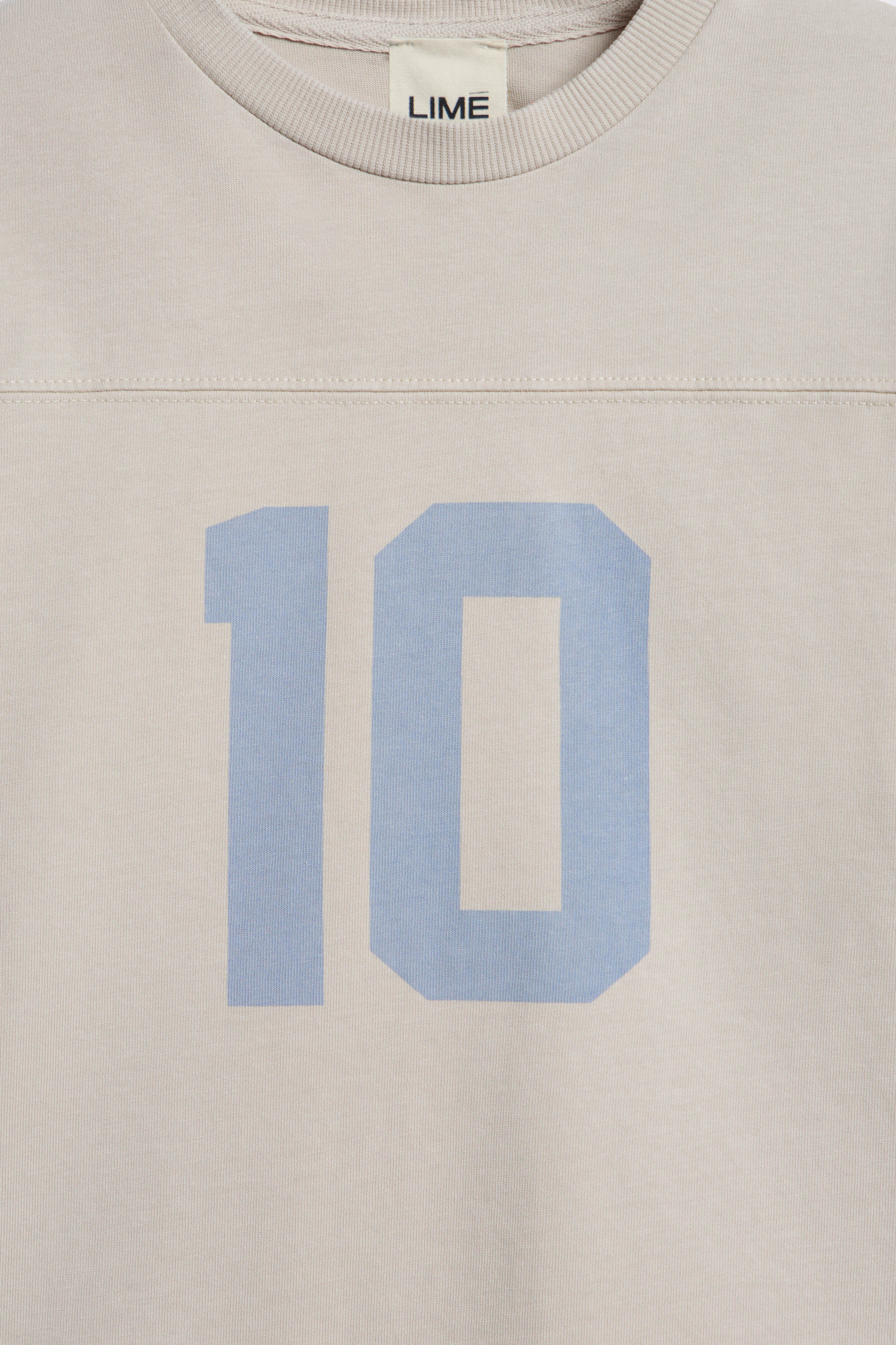OVERSIZED PRINT-MOTIF COTTON T-SHIRT - Image 6