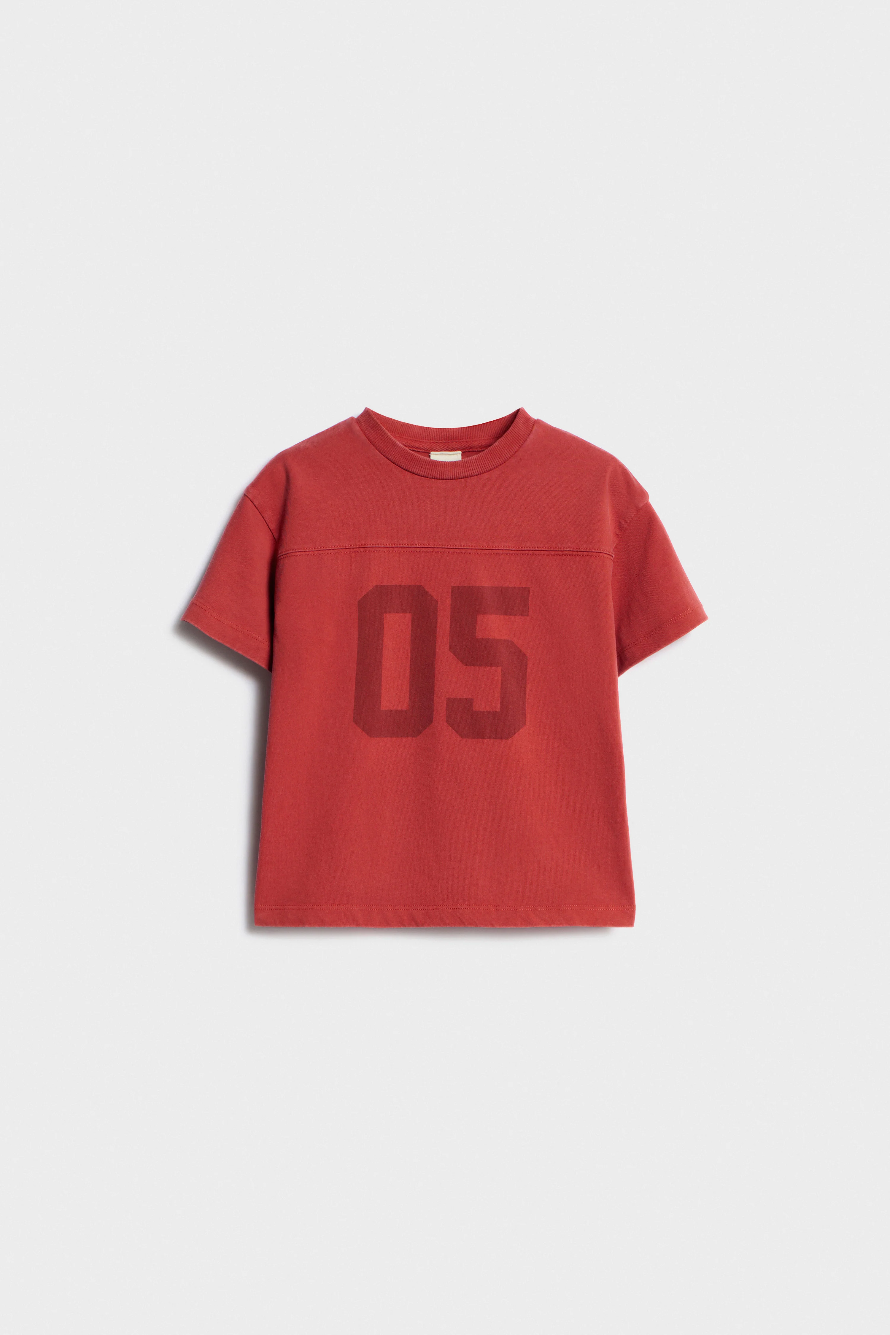 OVERSIZED PRINT-MOTIF COTTON T-SHIRT