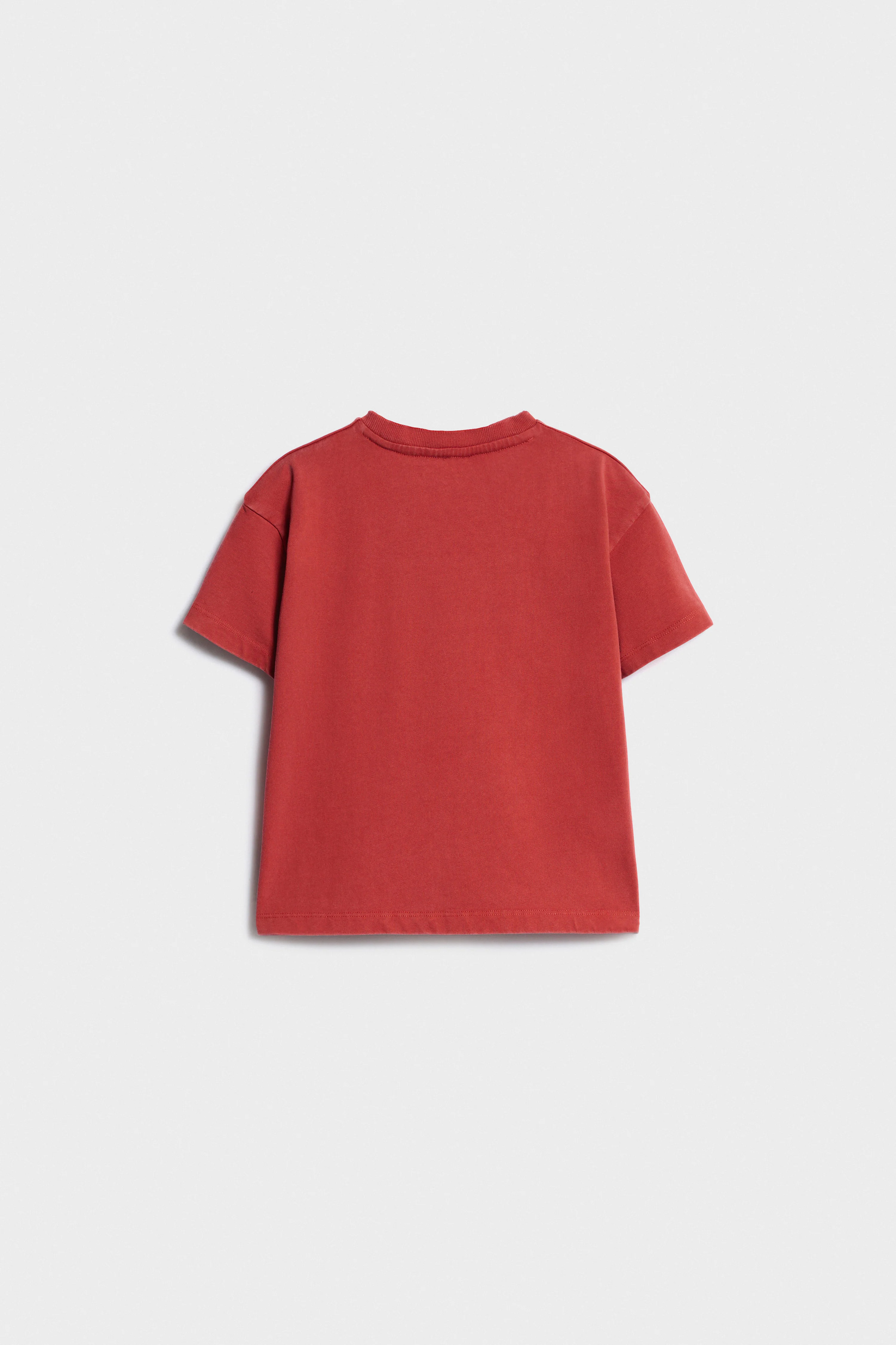 OVERSIZED PRINT-MOTIF COTTON T-SHIRT - Image 2