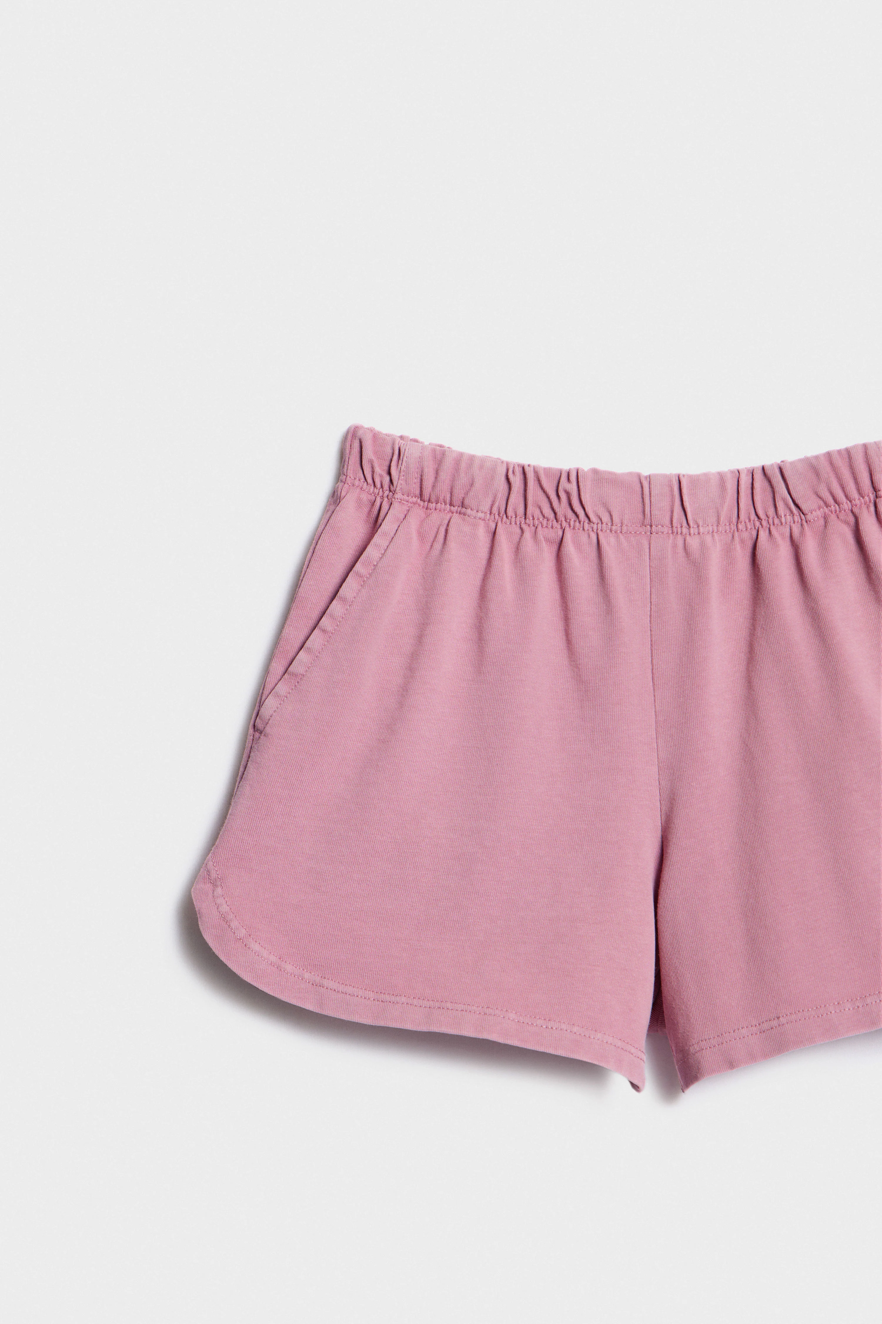 WIDE-LEG COTTON SHORTS - Image 6