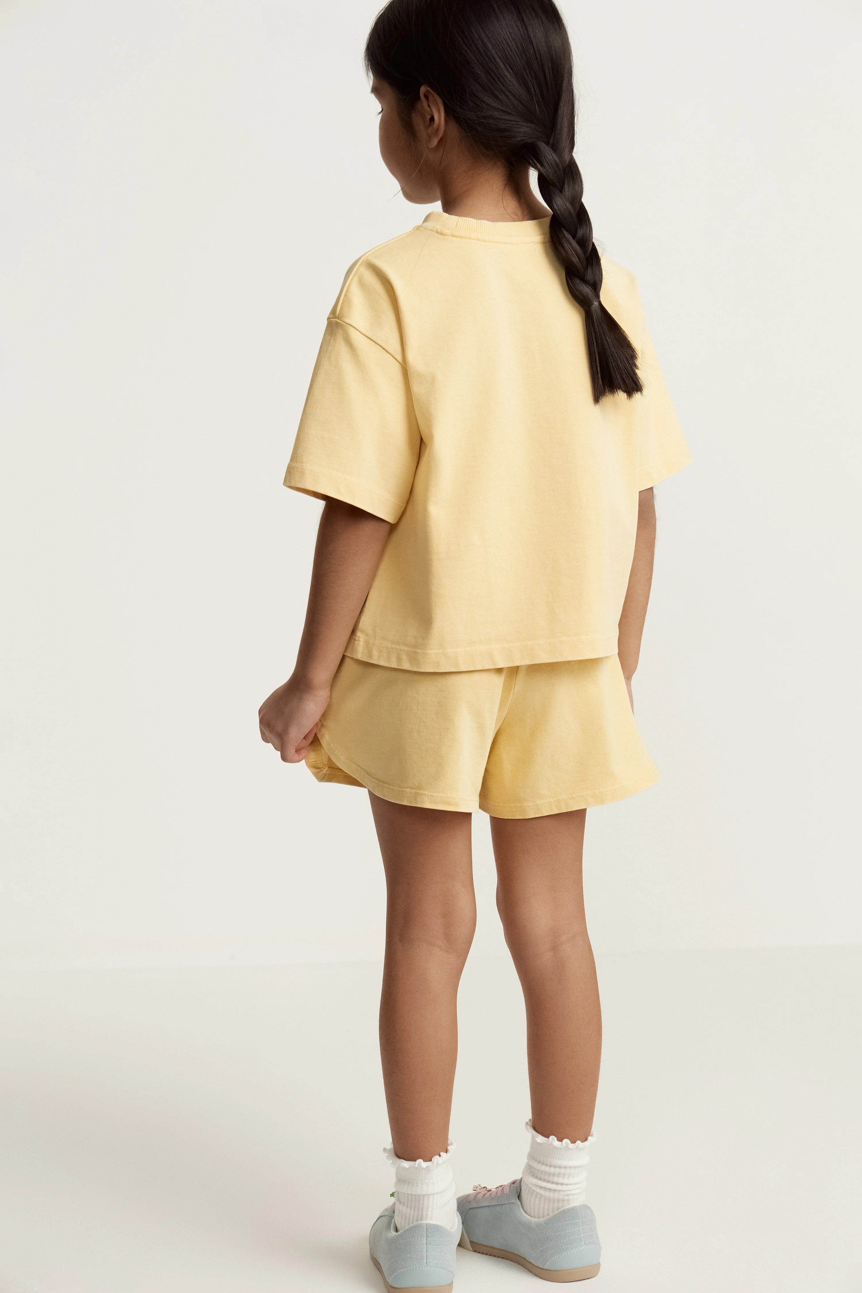 WIDE-LEG COTTON SHORTS - Image 3