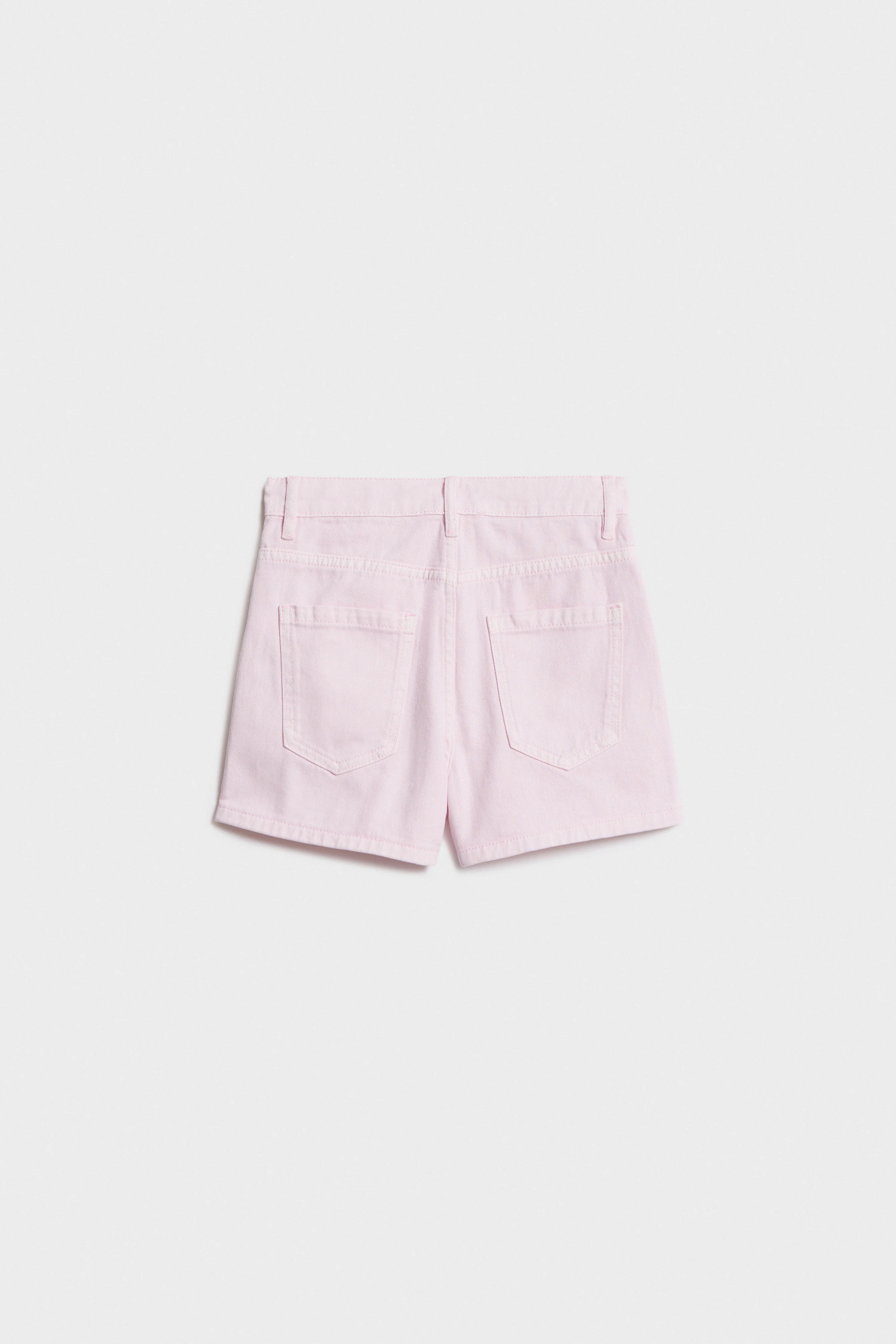 WRAPOVER DENIM SKORT - Image 5