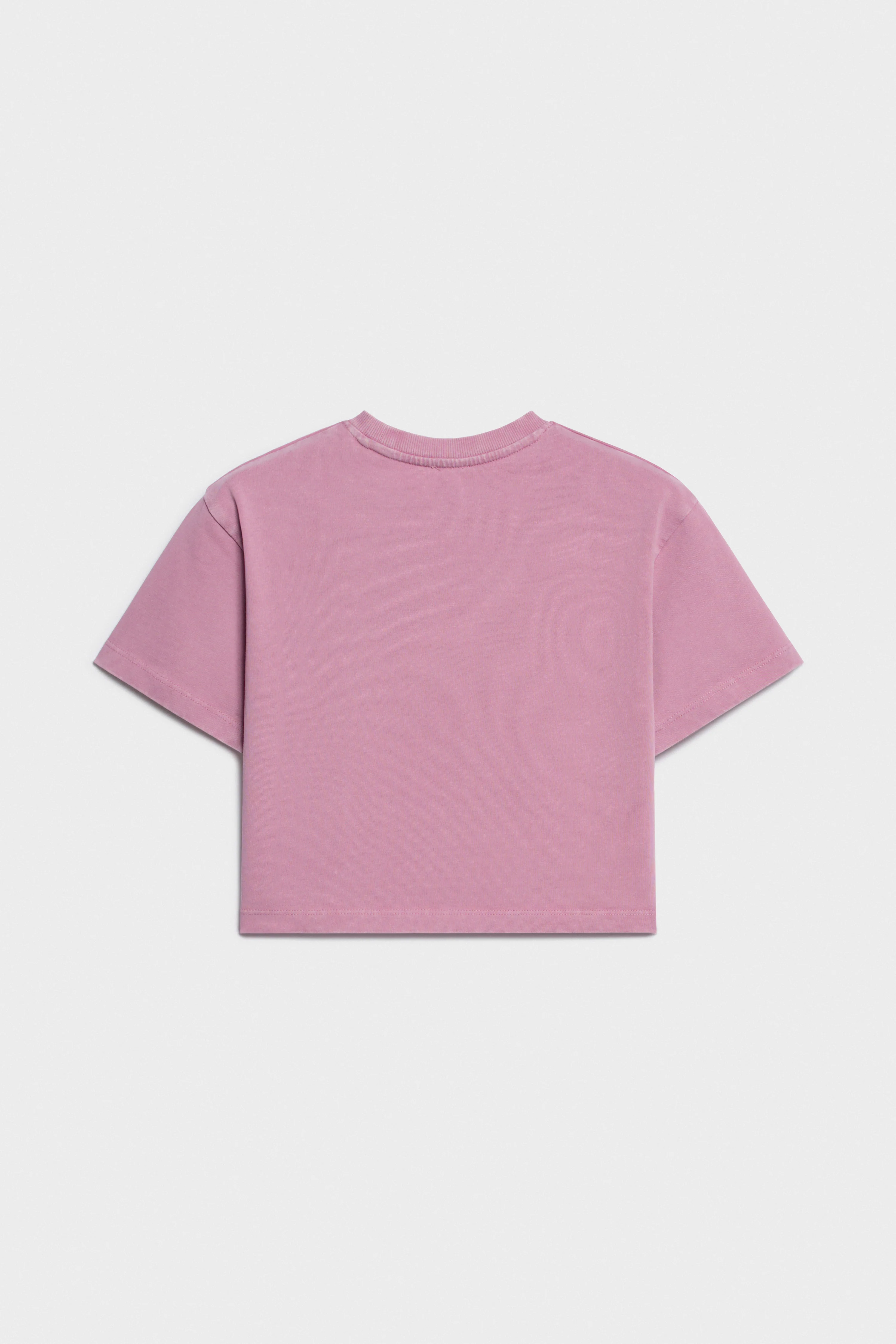 EMBROIDERY-DETAIL COTTON T-SHIRT - Image 5