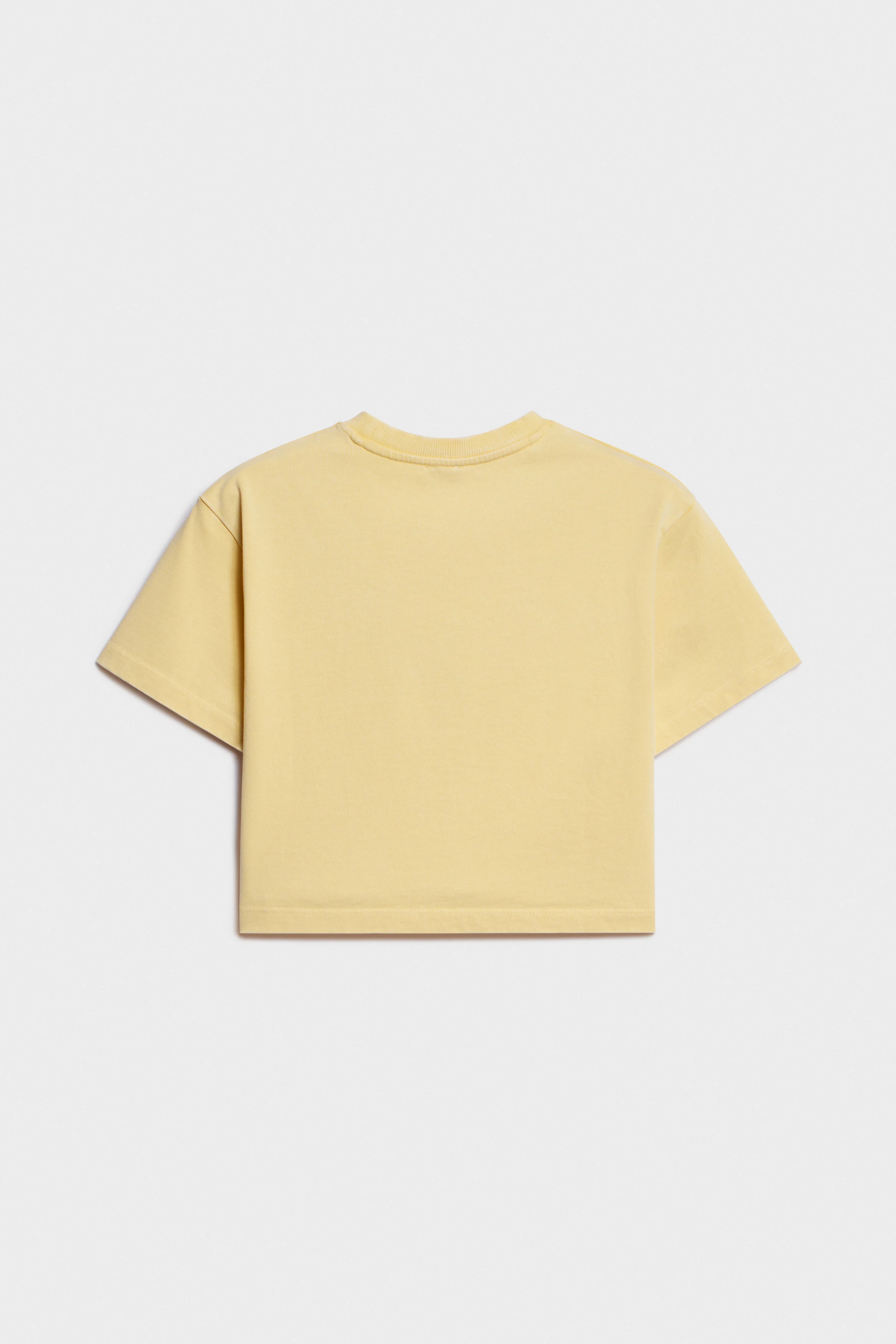 EMBROIDERY-DETAIL COTTON T-SHIRT - Image 5