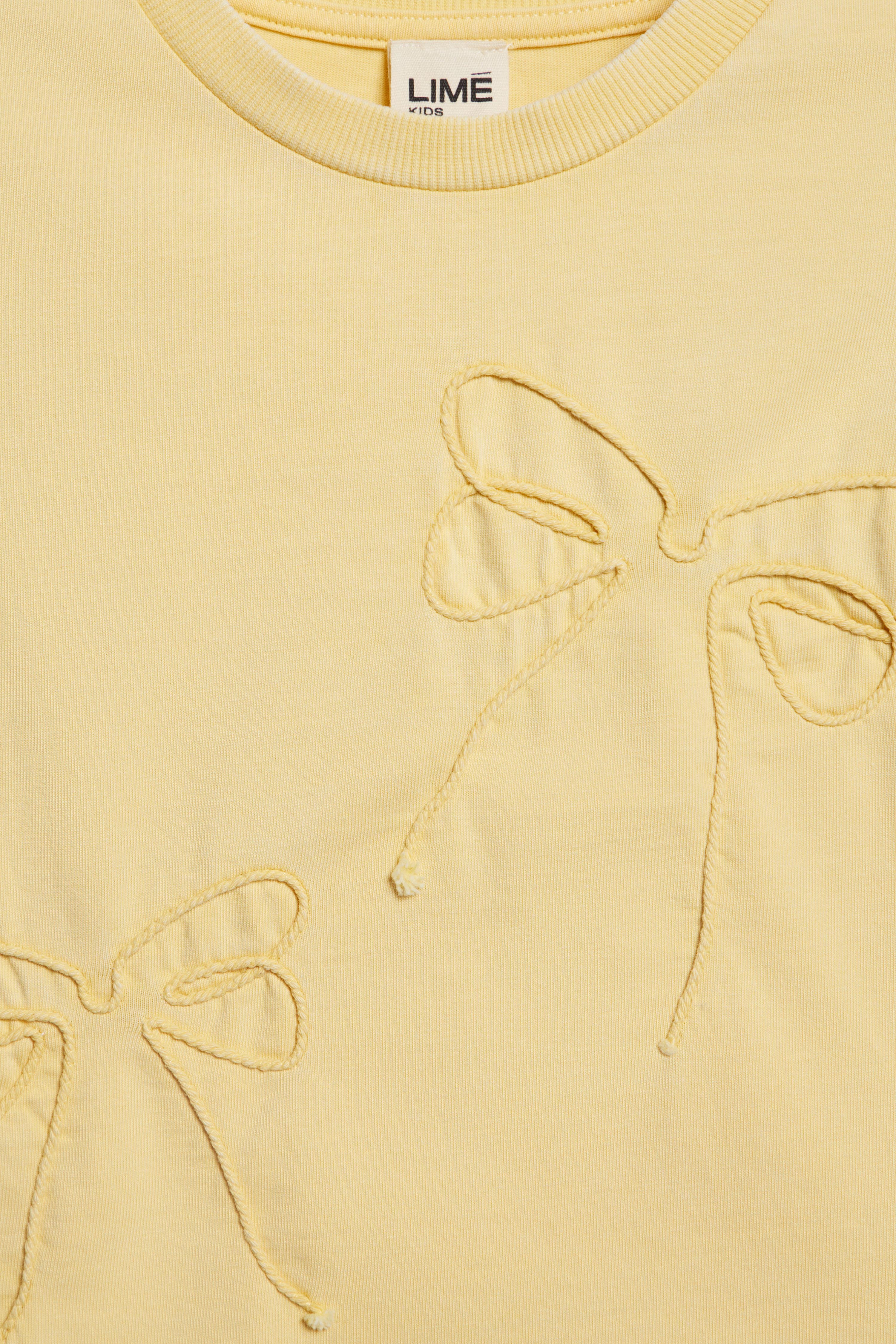 EMBROIDERY-DETAIL COTTON T-SHIRT - Image 6