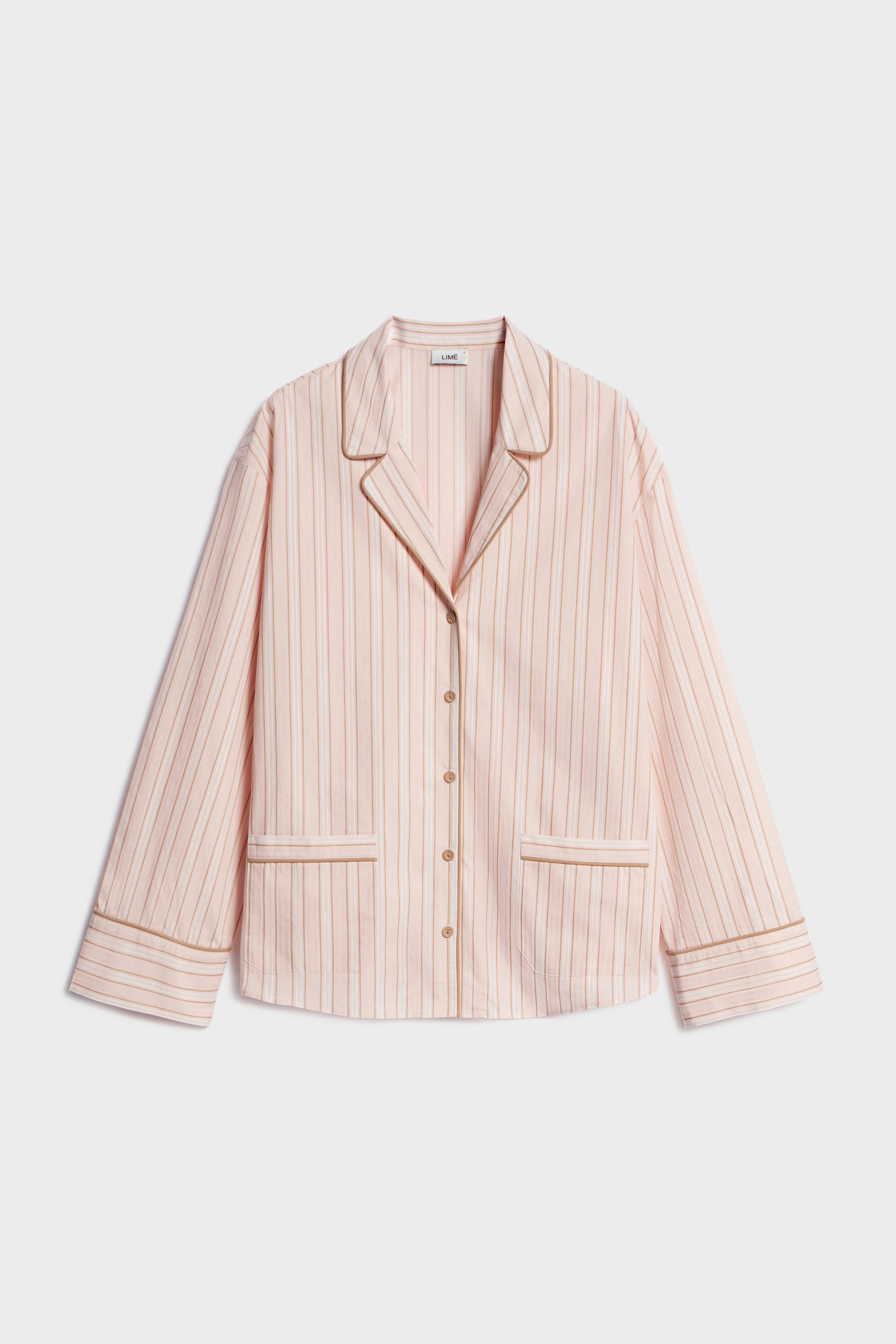COTTON PAJAMA-LOOK SHIRT - Image 5