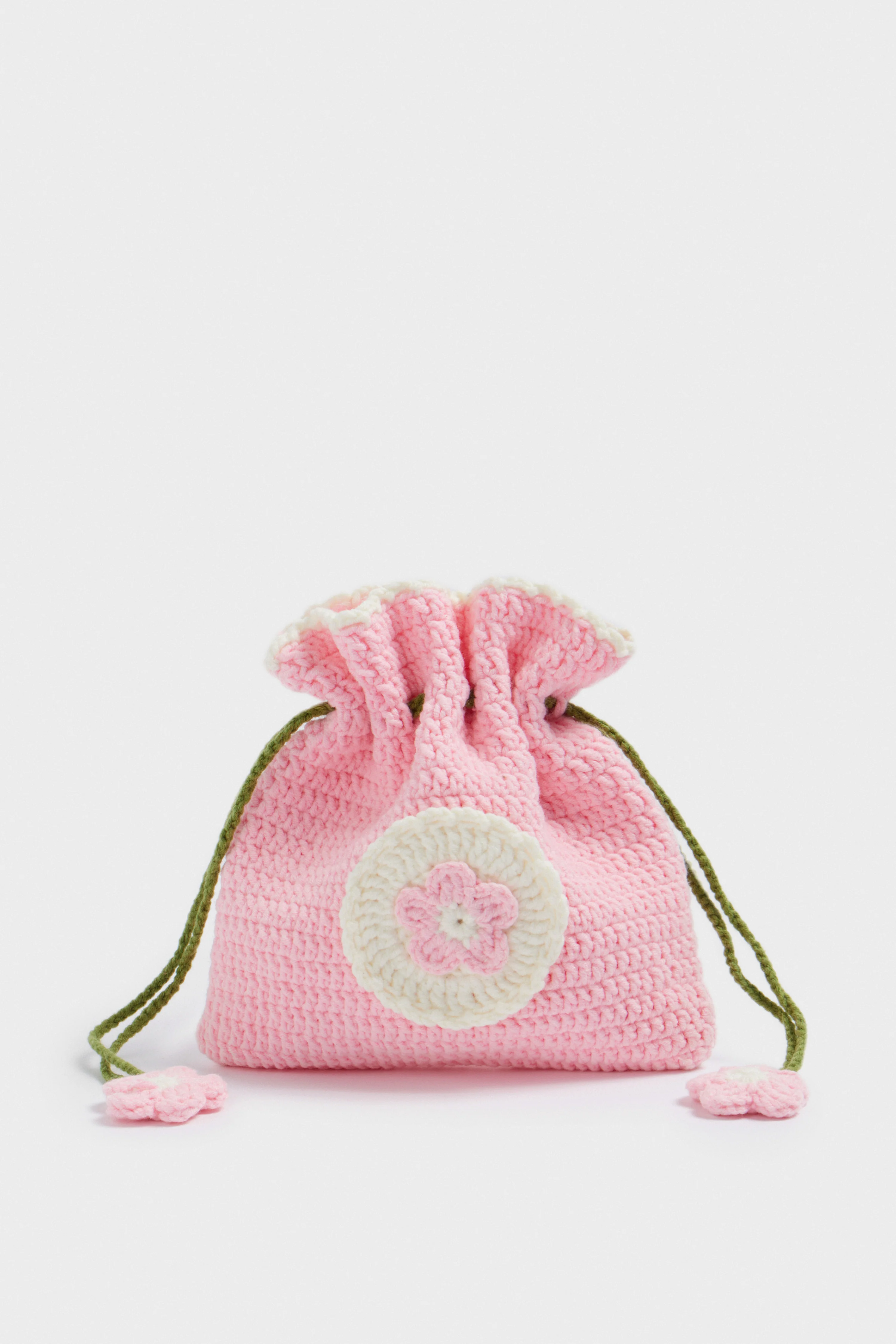 BRAIDED CROCHET-LOOK BAG - Image 3