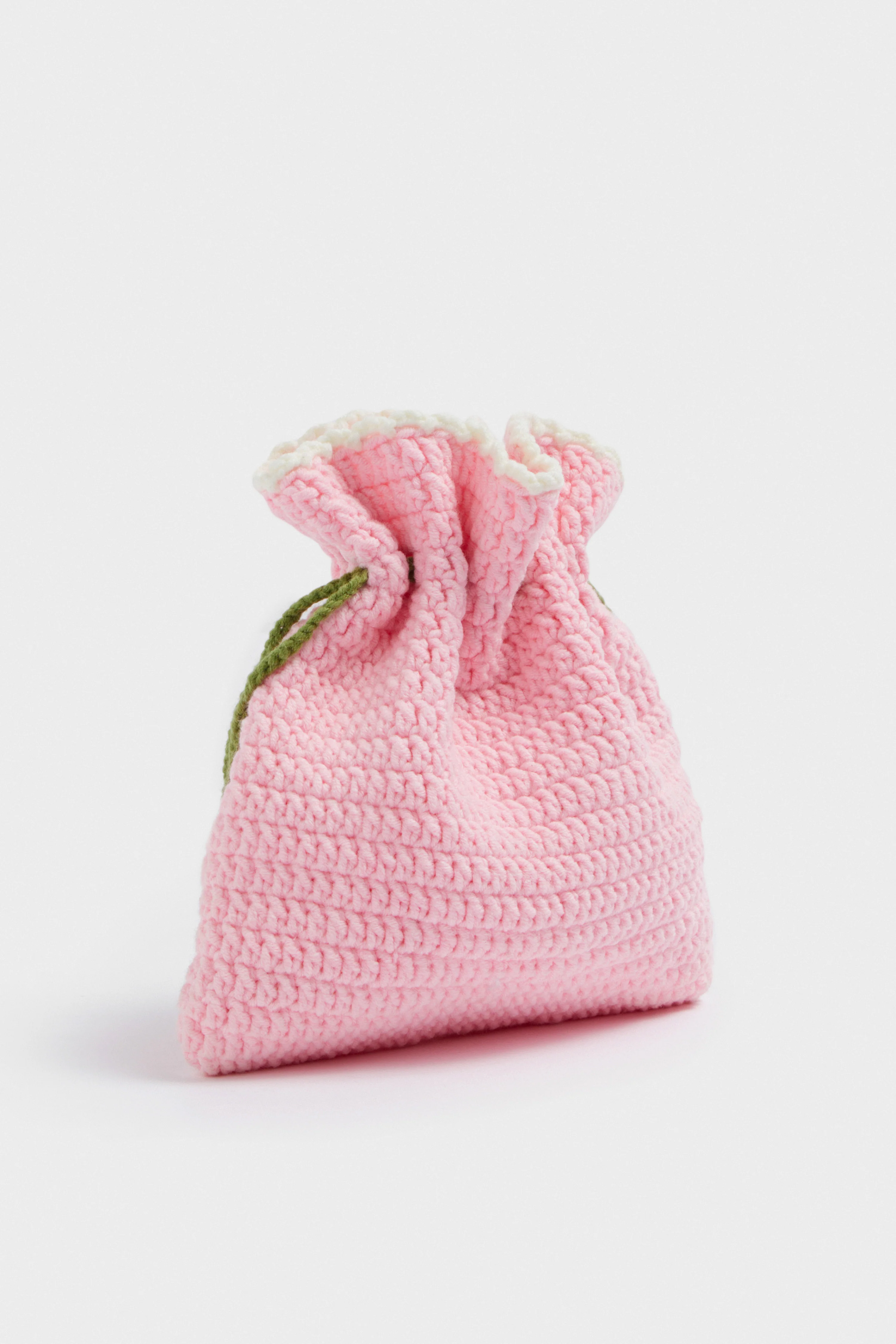 BRAIDED CROCHET-LOOK BAG - Image 4