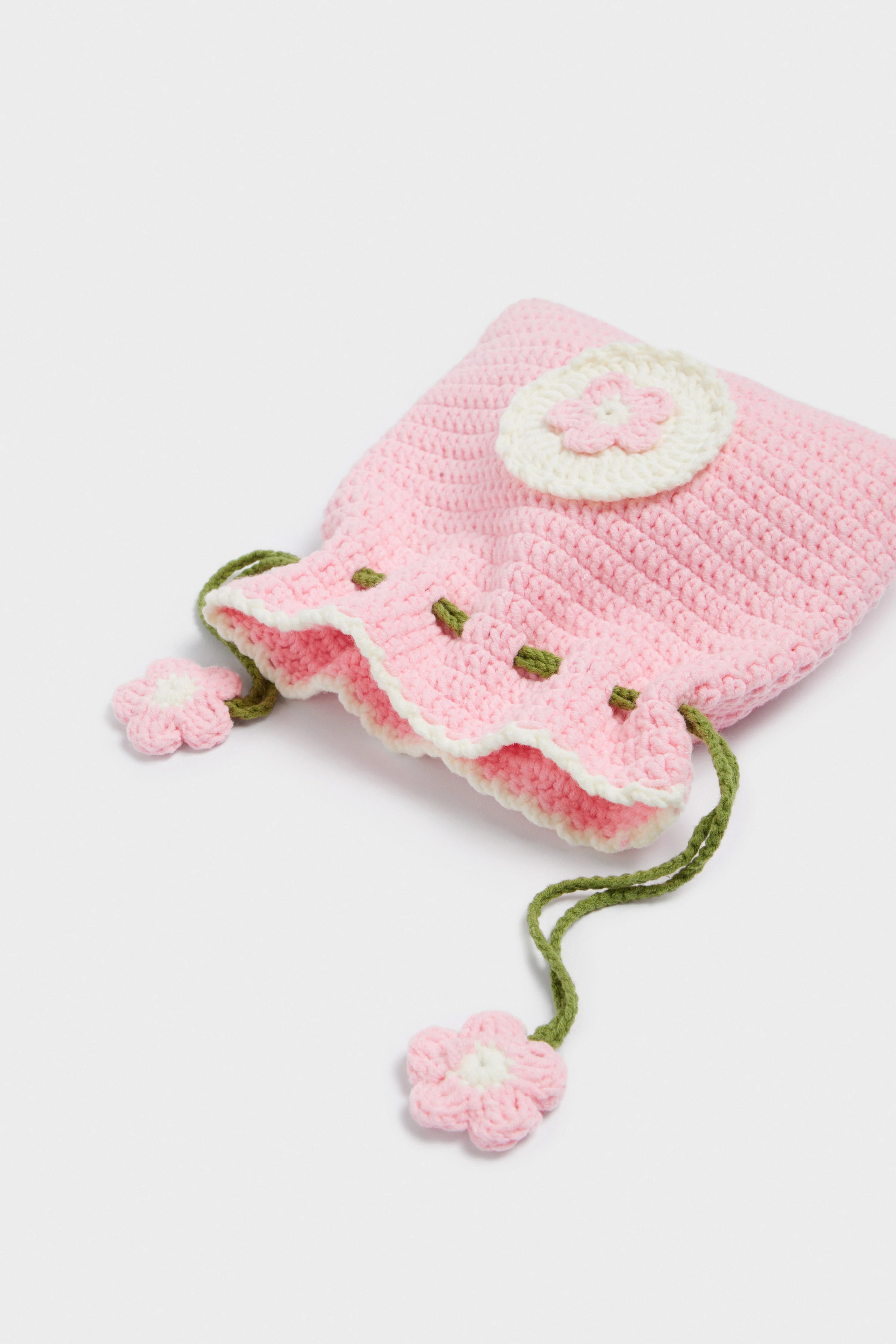 BRAIDED CROCHET-LOOK BAG - Image 5