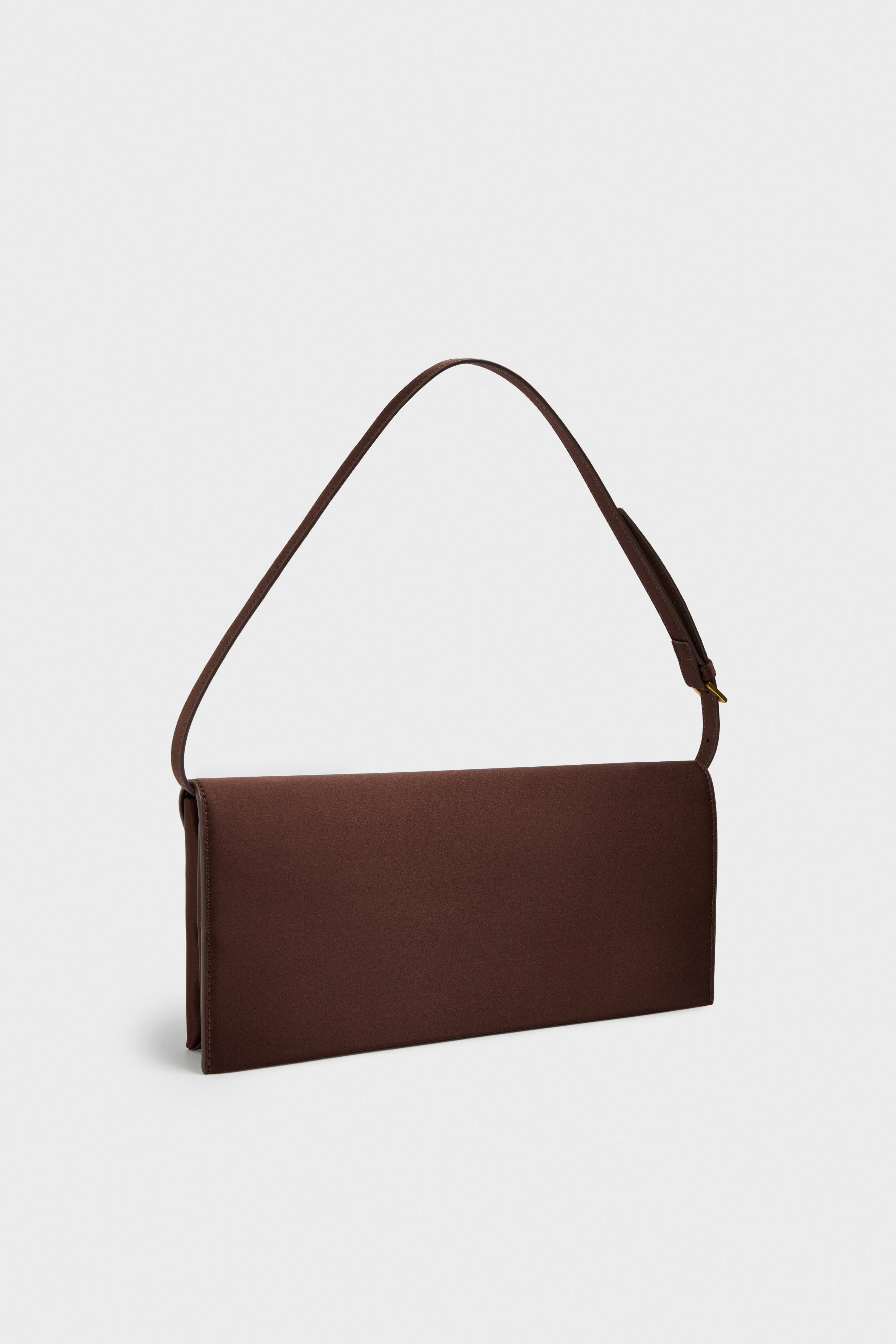 100% SILK SHOULDER BAG - Image 4