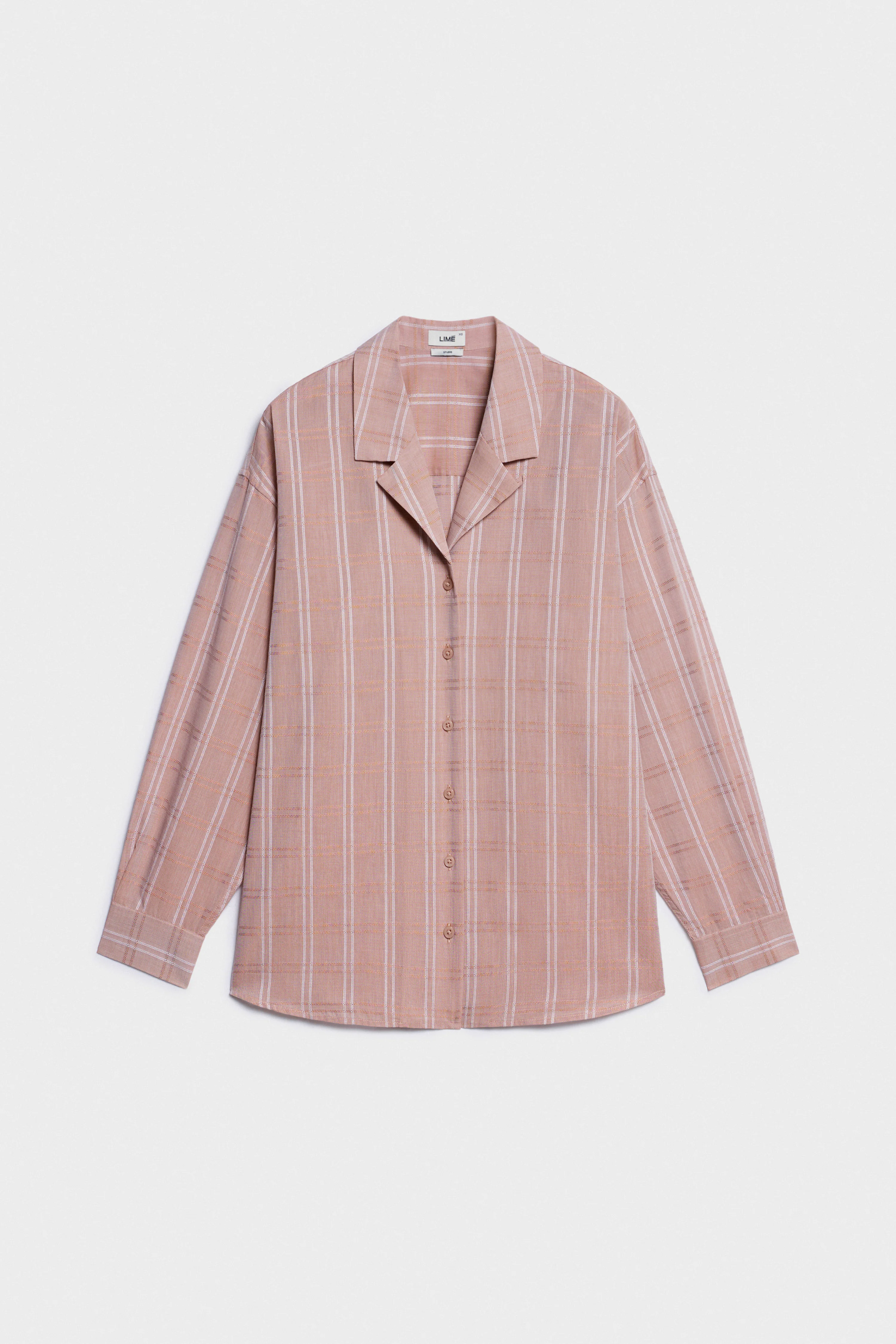 LAPEL COLLAR COTTON SHIRT - Image 6