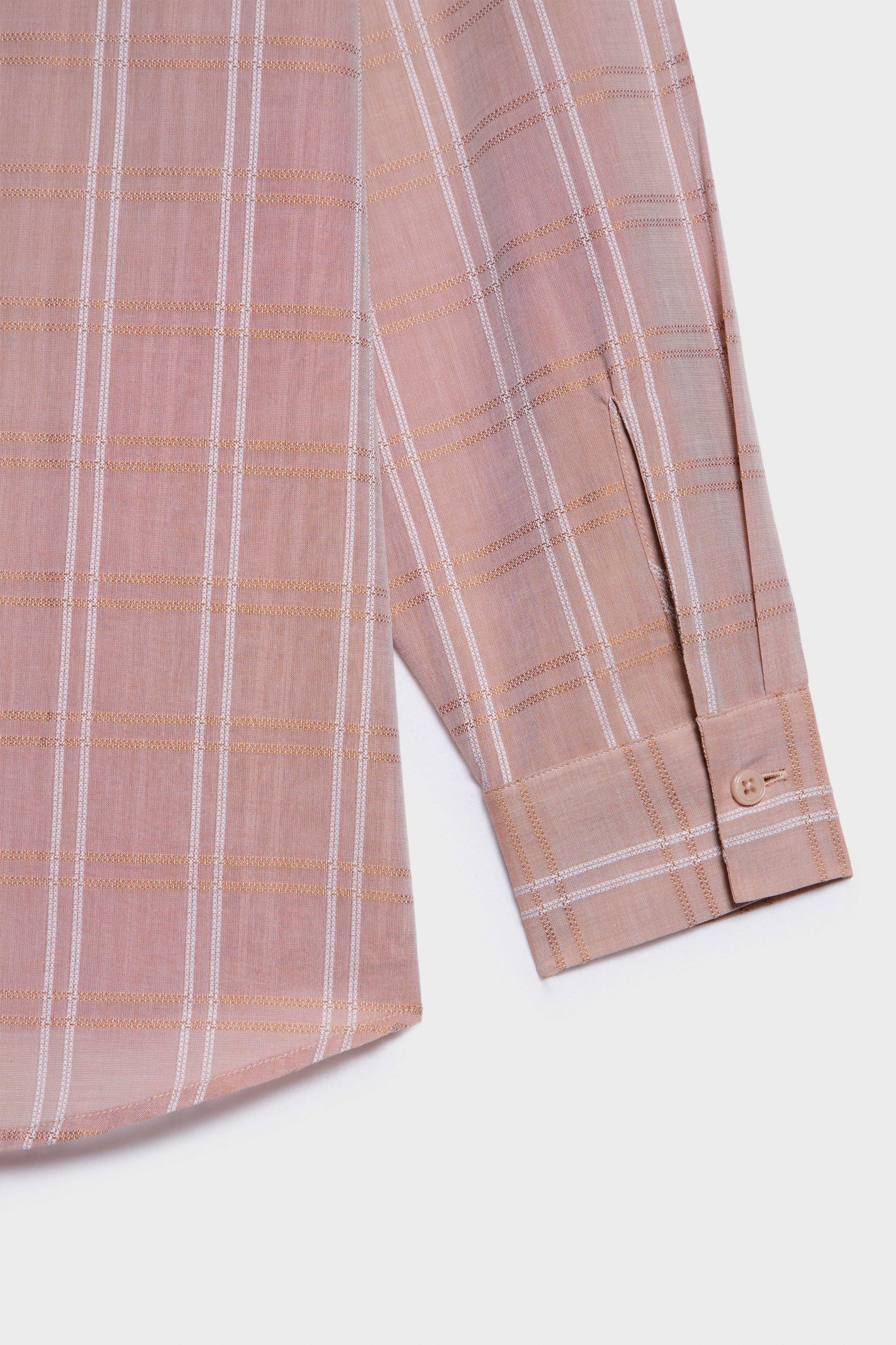 LAPEL COLLAR COTTON SHIRT - Image 9