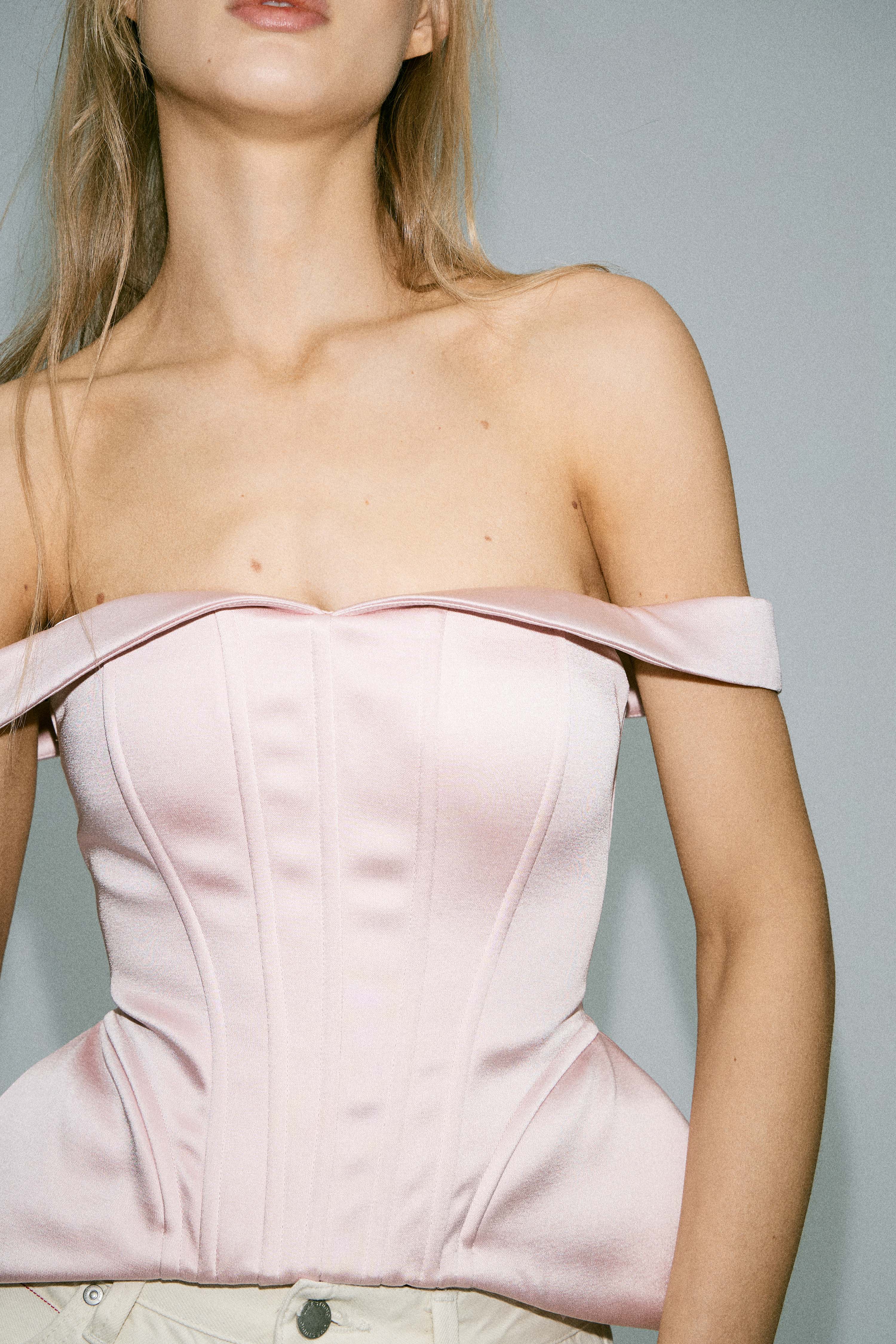 UNDERWIRED CORSET-STYLE TOP - Image 3
