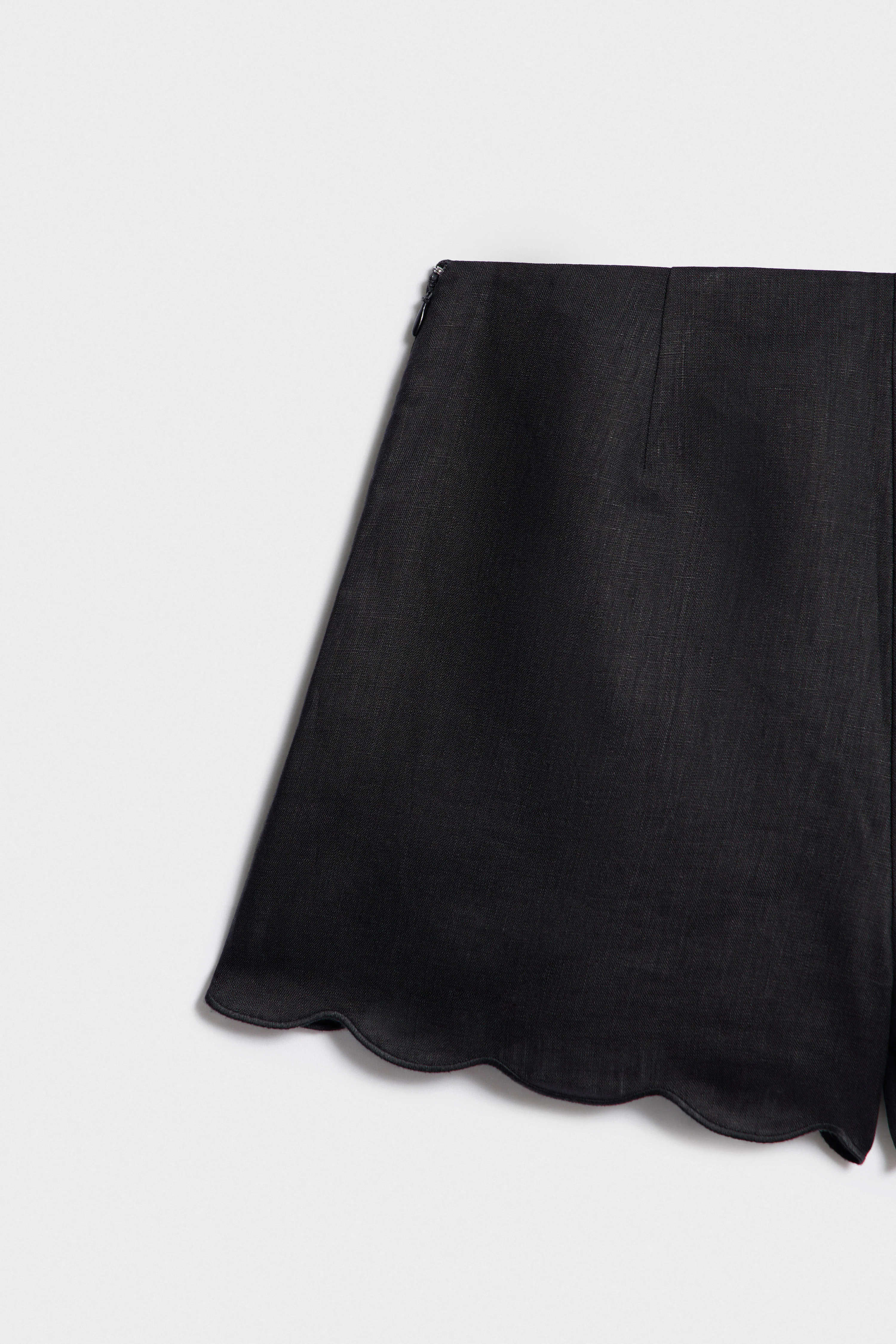 LINEN MINI SHORTS - Image 6
